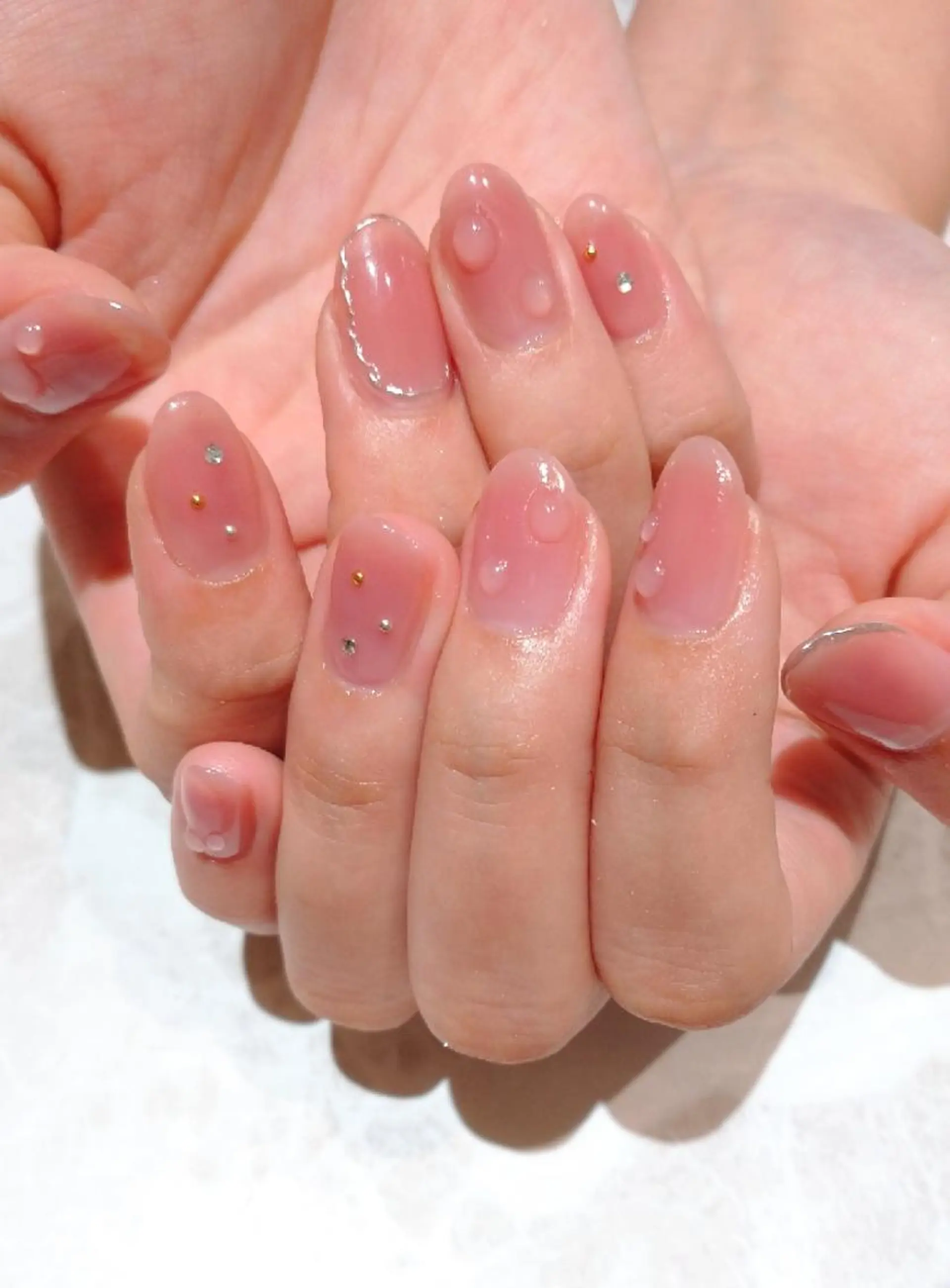 ネイル 持ち込み ハンドネイル 會田 瑠衣のネイルデザイン