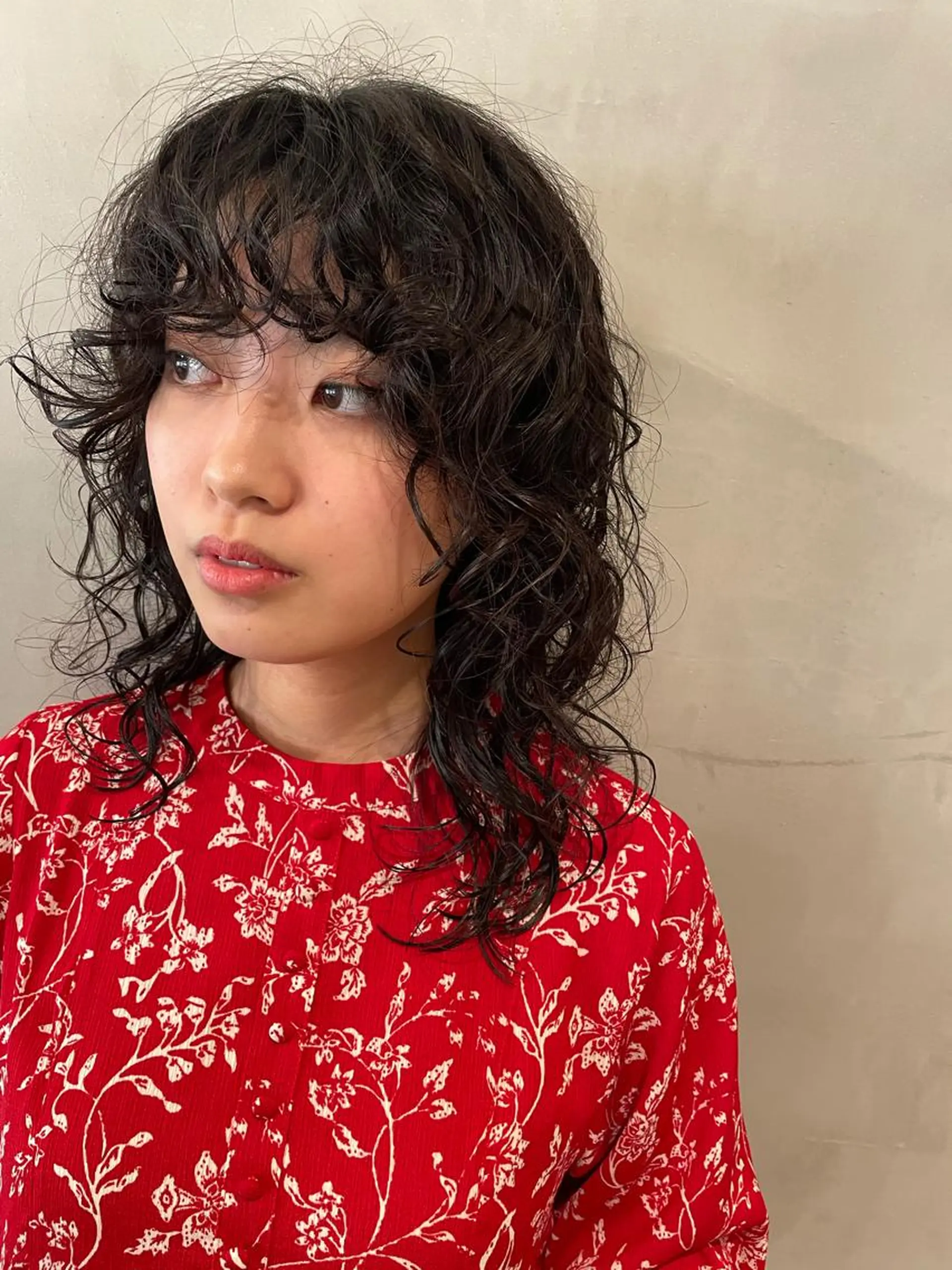 セミロング パーマ カット パーマ トリートメント 優作 〜圧倒的信頼〜のヘアスタイル