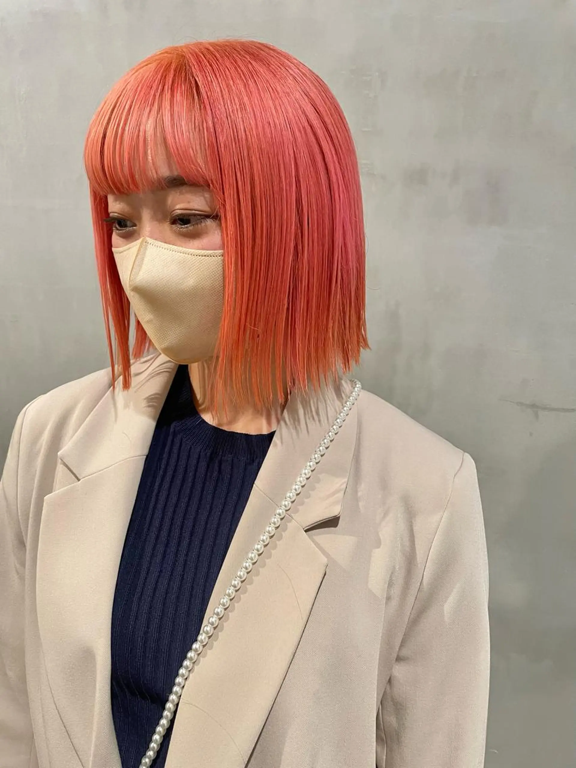 ミディアム カラー カット ヘアカラー トリートメント 優作 〜圧倒的信頼〜のヘアスタイル