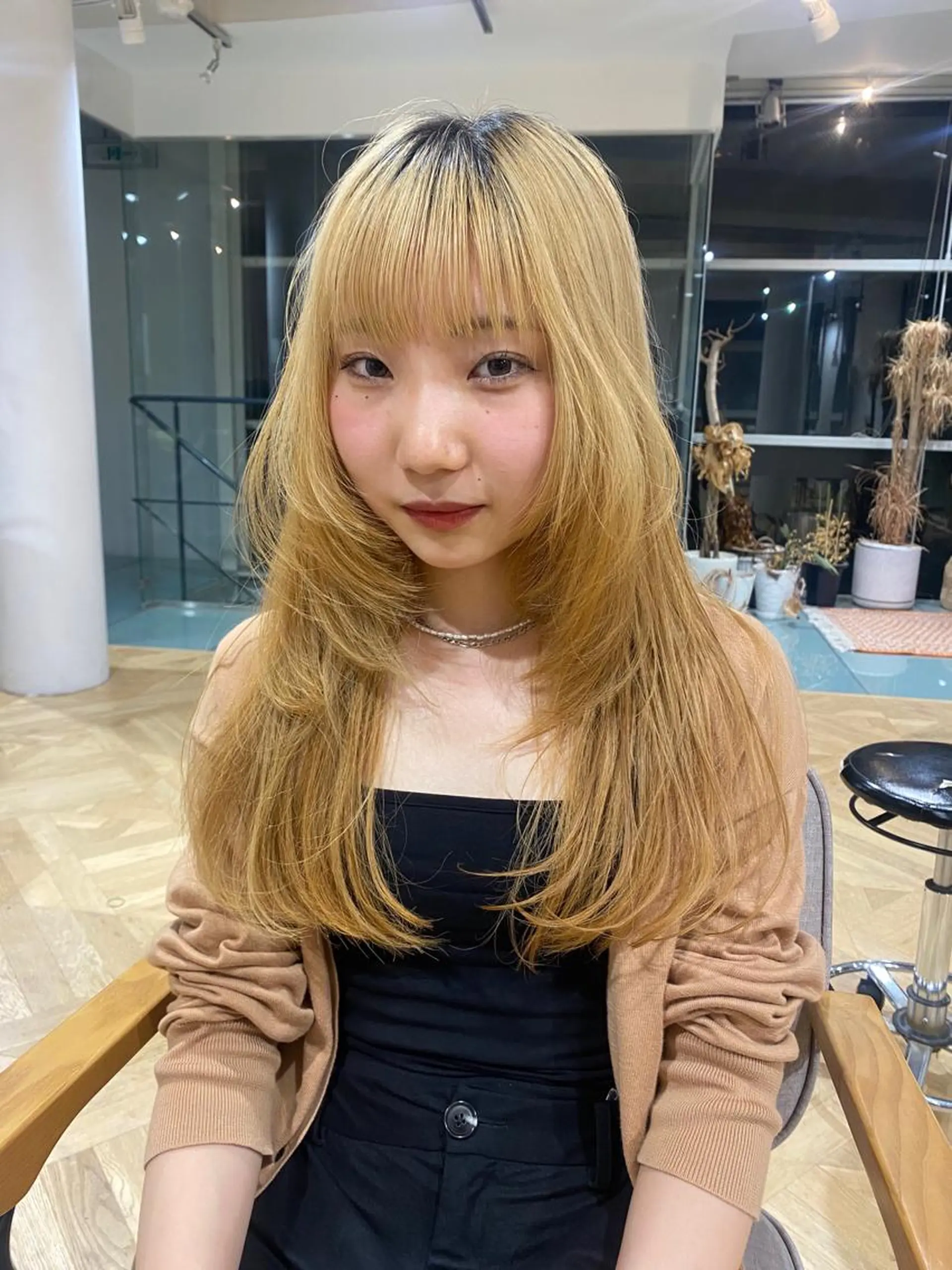 ロング カラー 🌻名古屋🌻 🫧ハイトーン🫧のヘアスタイル