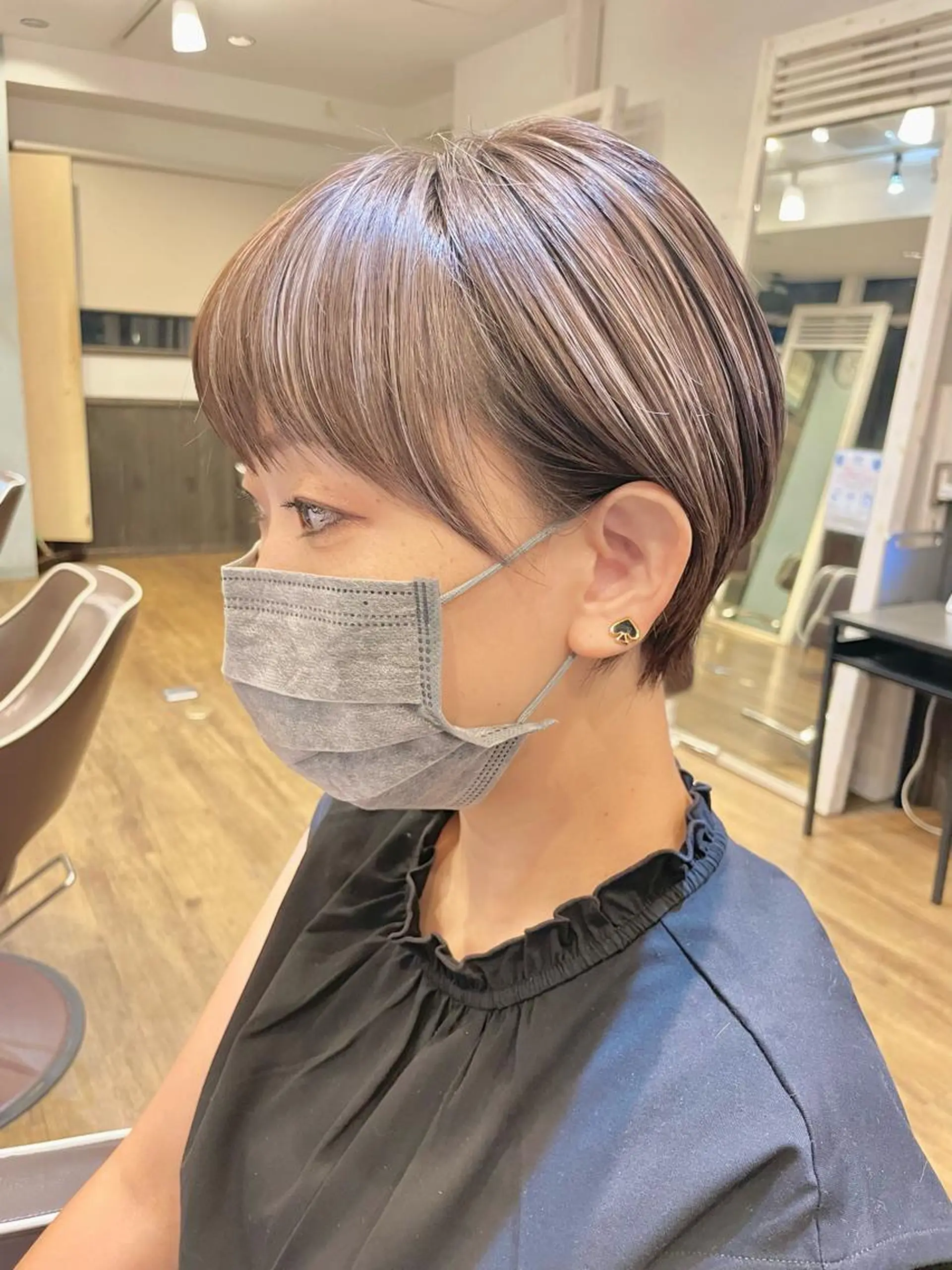 ショート カラー カット ヘアカラー トリートメント ヘアセット limit陽平 ショート/ボブのヘアスタイル