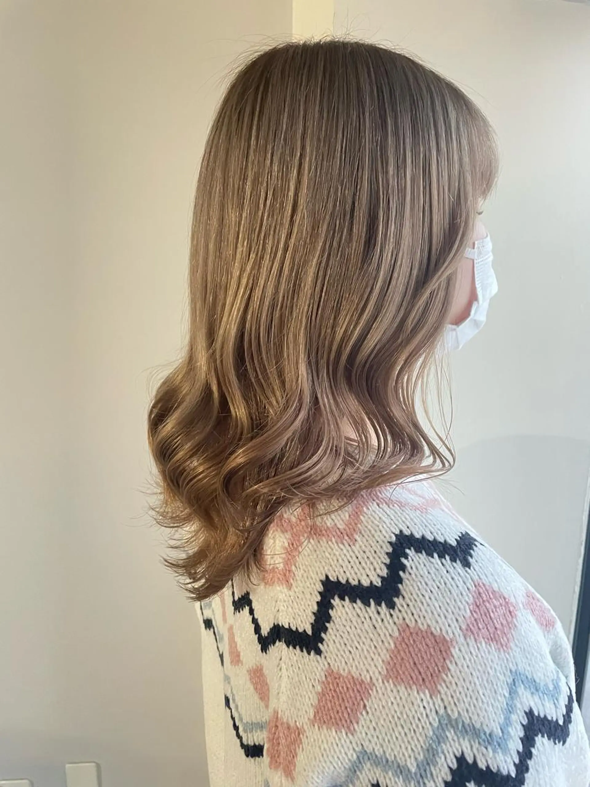 カラー La fith hair ray 札幌店所属・顔まわり/W カラー/リョウのヘアスタイル