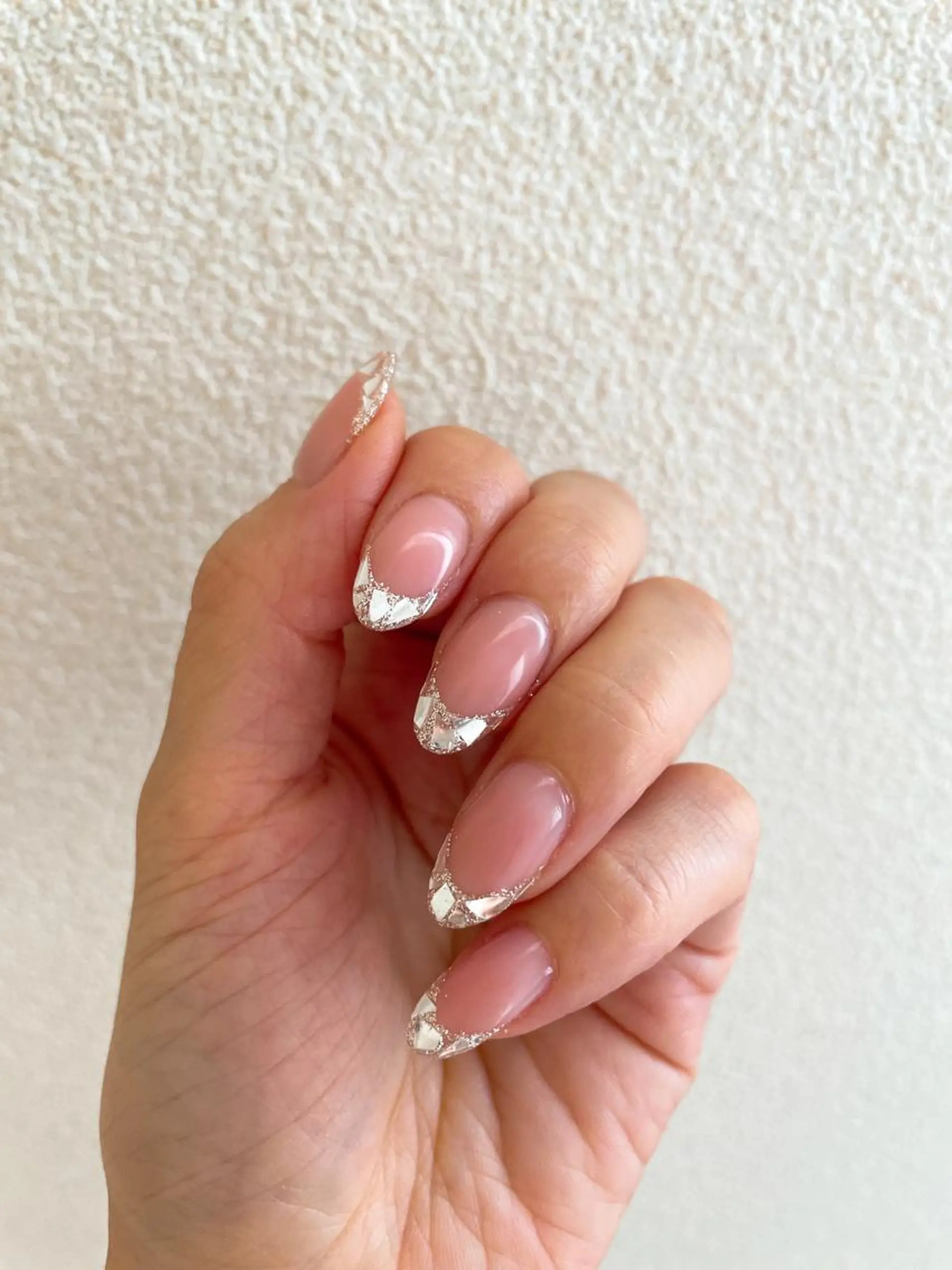 ネイル シルバー ハンドネイル nail＆eye YUMIのマツエク・マツパデザイン