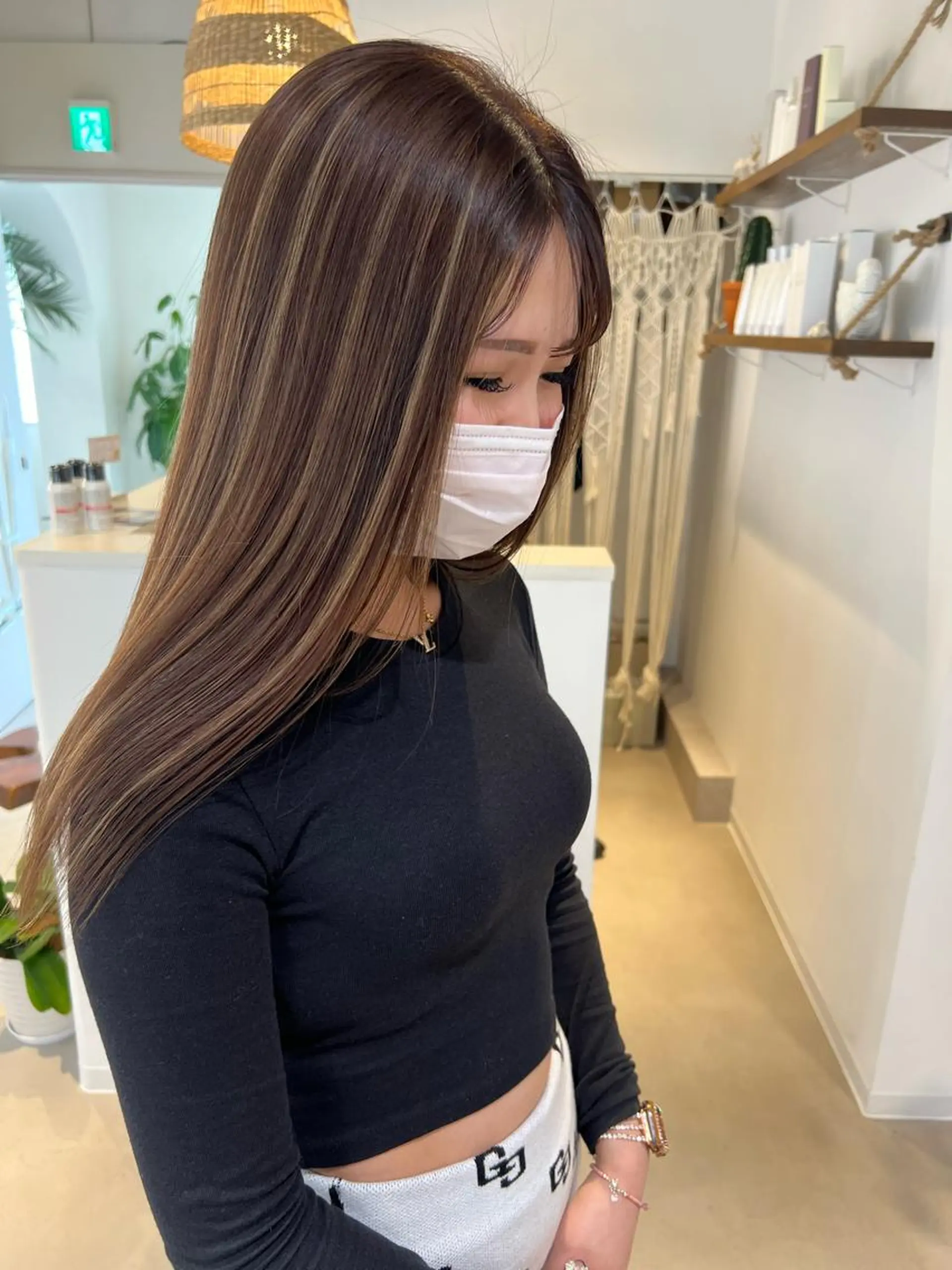 ロング ココルアナ 豊中美容室のヘアスタイル