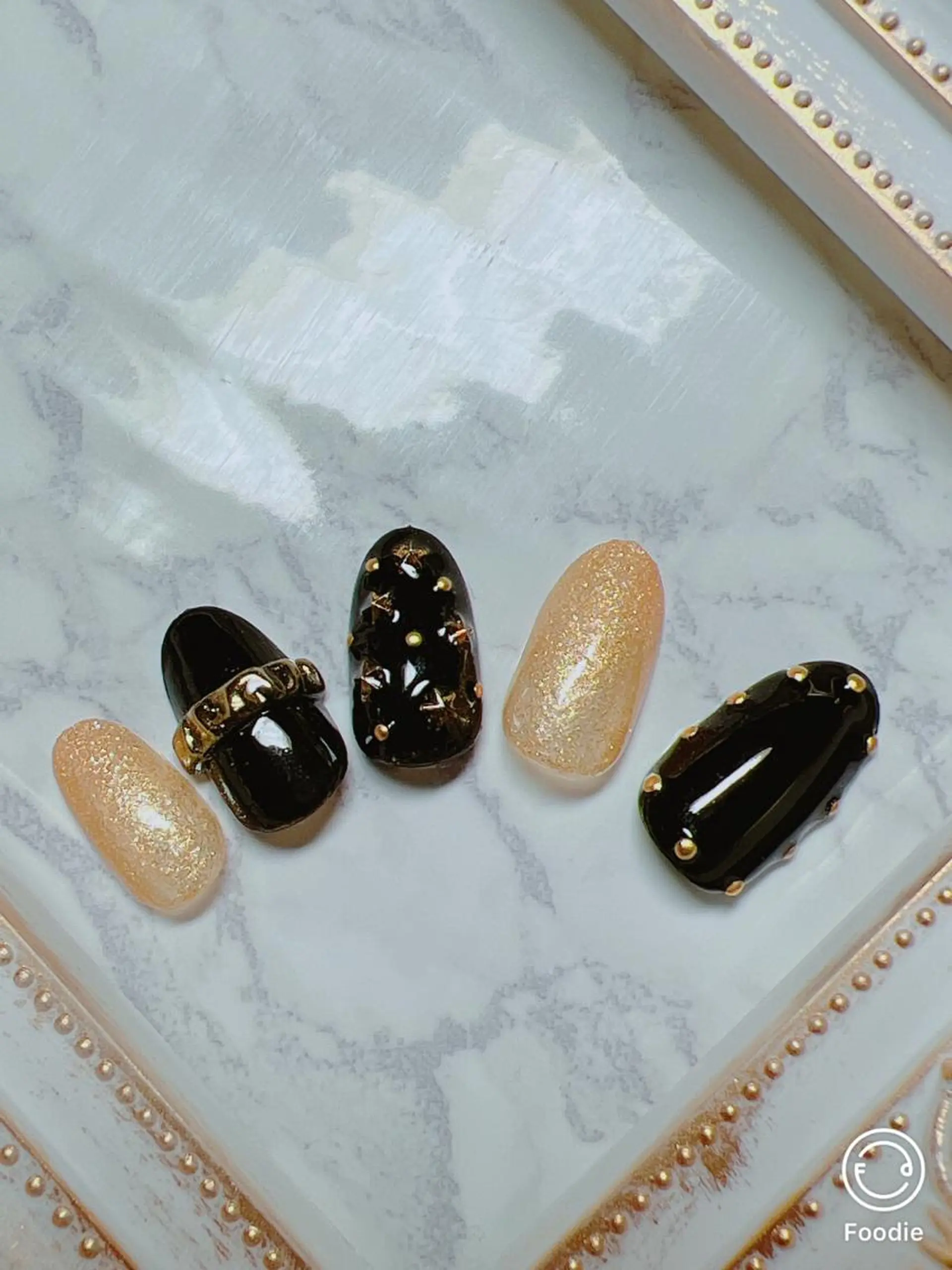 ネイル 冬ネイル ハンドネイル たきぐち みちこのネイルデザイン