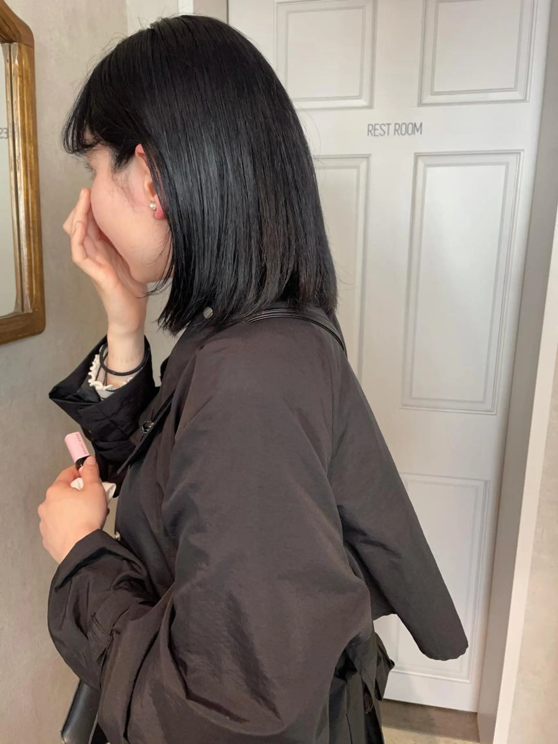 ショート カラー ヘアカラー ナチュラル透明感🌱 小山美樹子のヘアスタイル