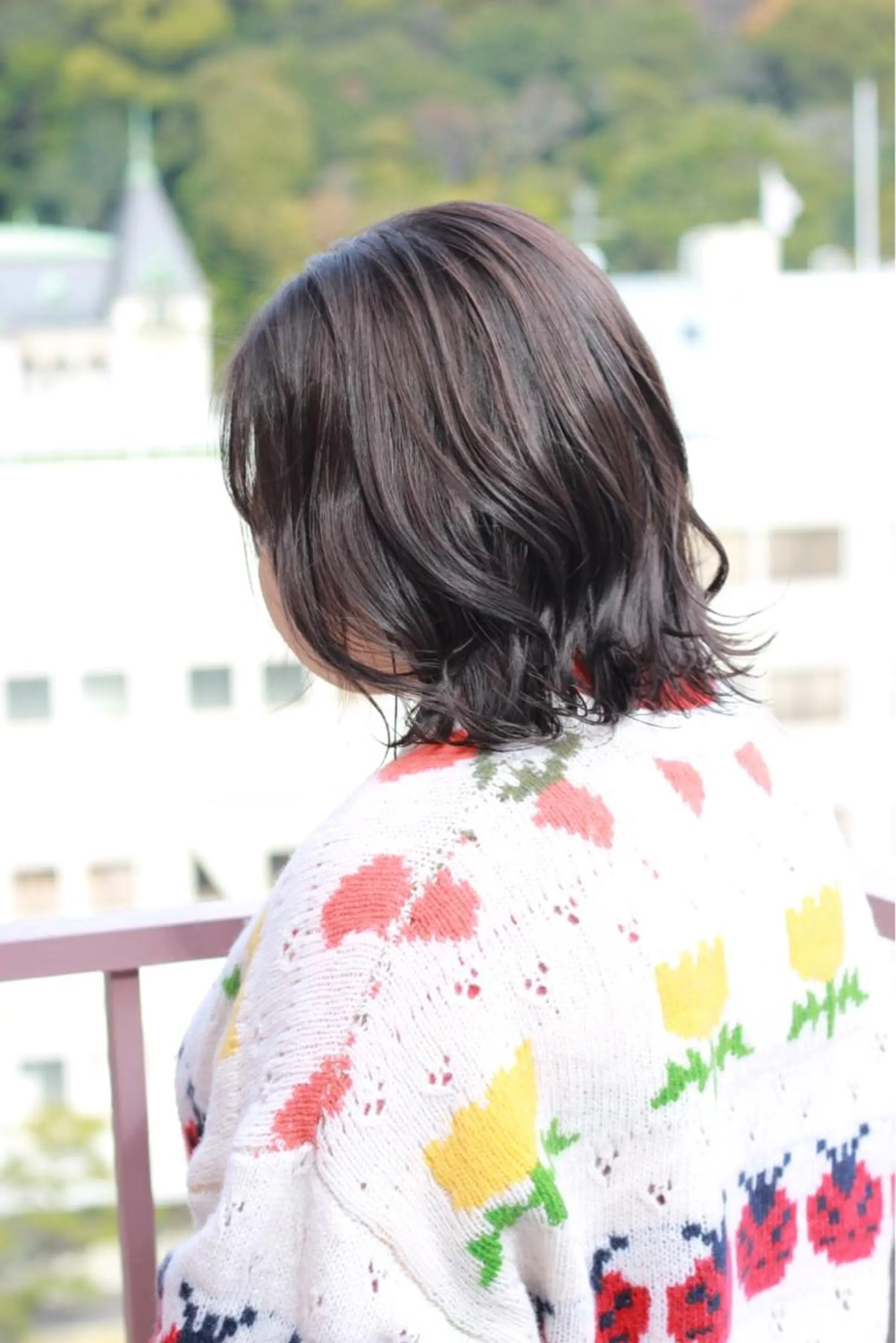 ミディアム カラー ベージュカラー ブラウンカラー ブラウンベージュ カット ヘアカラー Viage （ビアージュ）のヘアスタイル