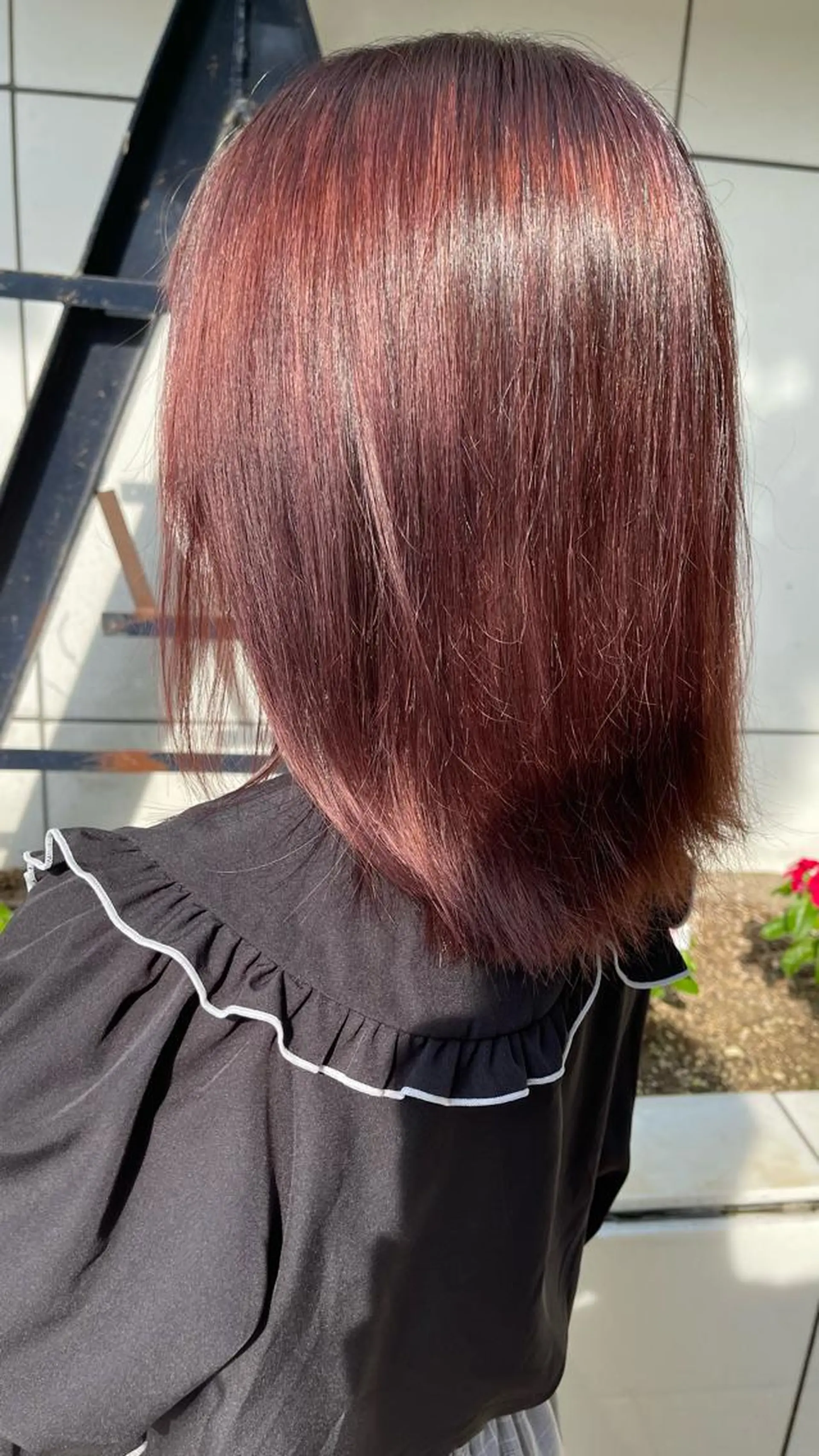 ミディアム カラー 🇰🇷韓国ヘア 🇰🇷ナミユウのヘアスタイル