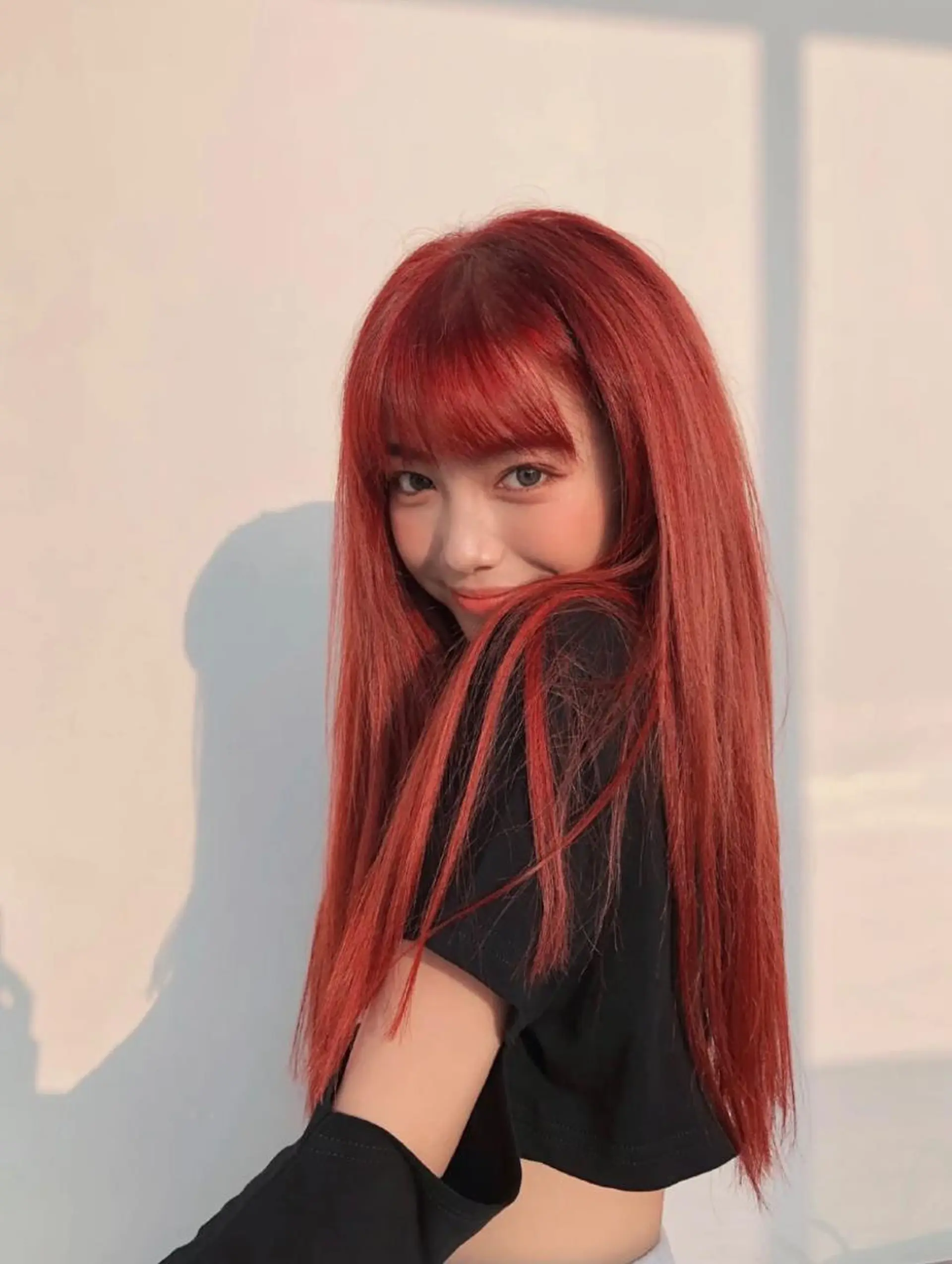 セミロング レイヤー/柔色 カラー/SAkiのヘアスタイル