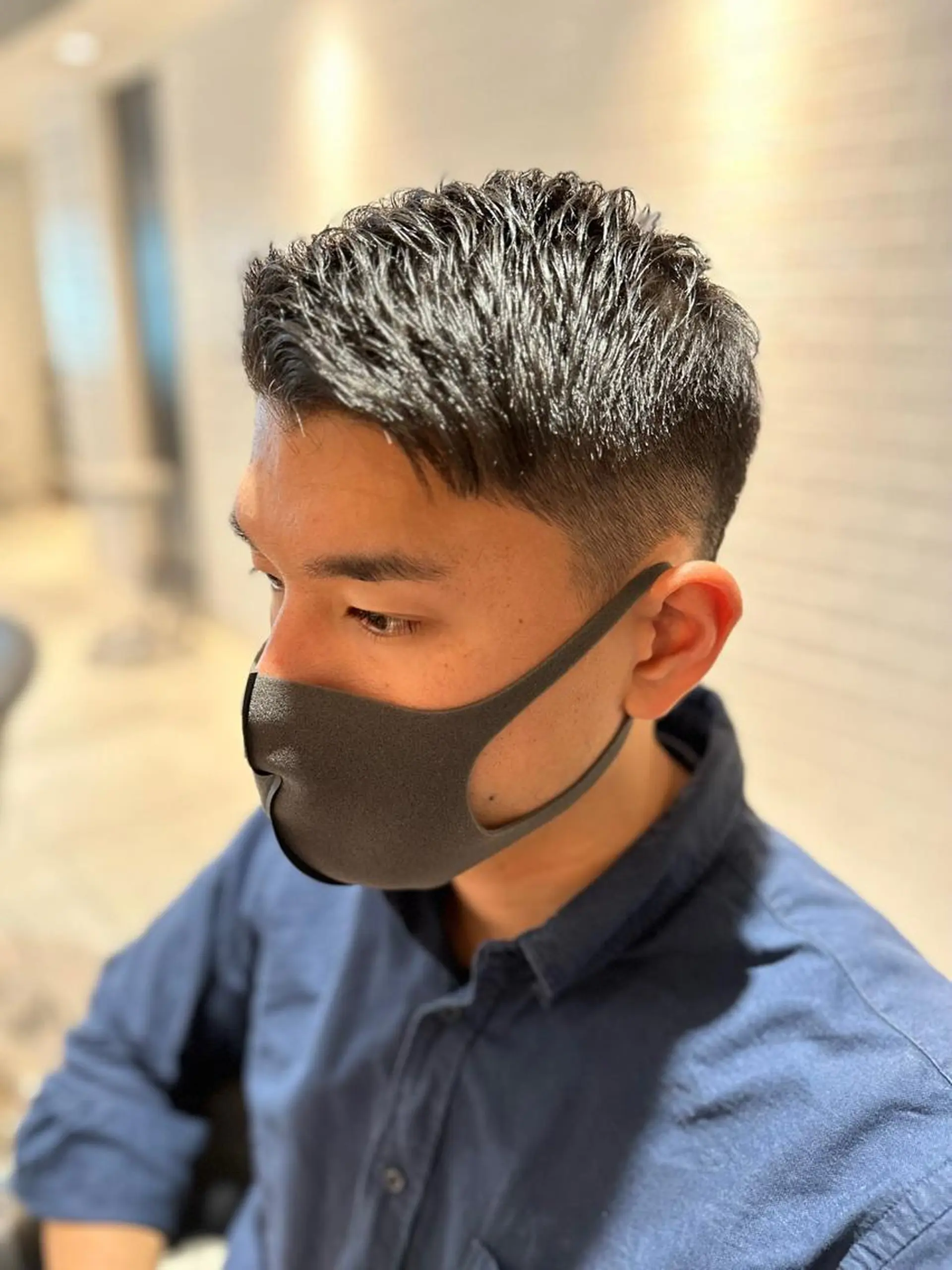 ショート メンズ カット trym/ 木原裕希のヘアスタイル