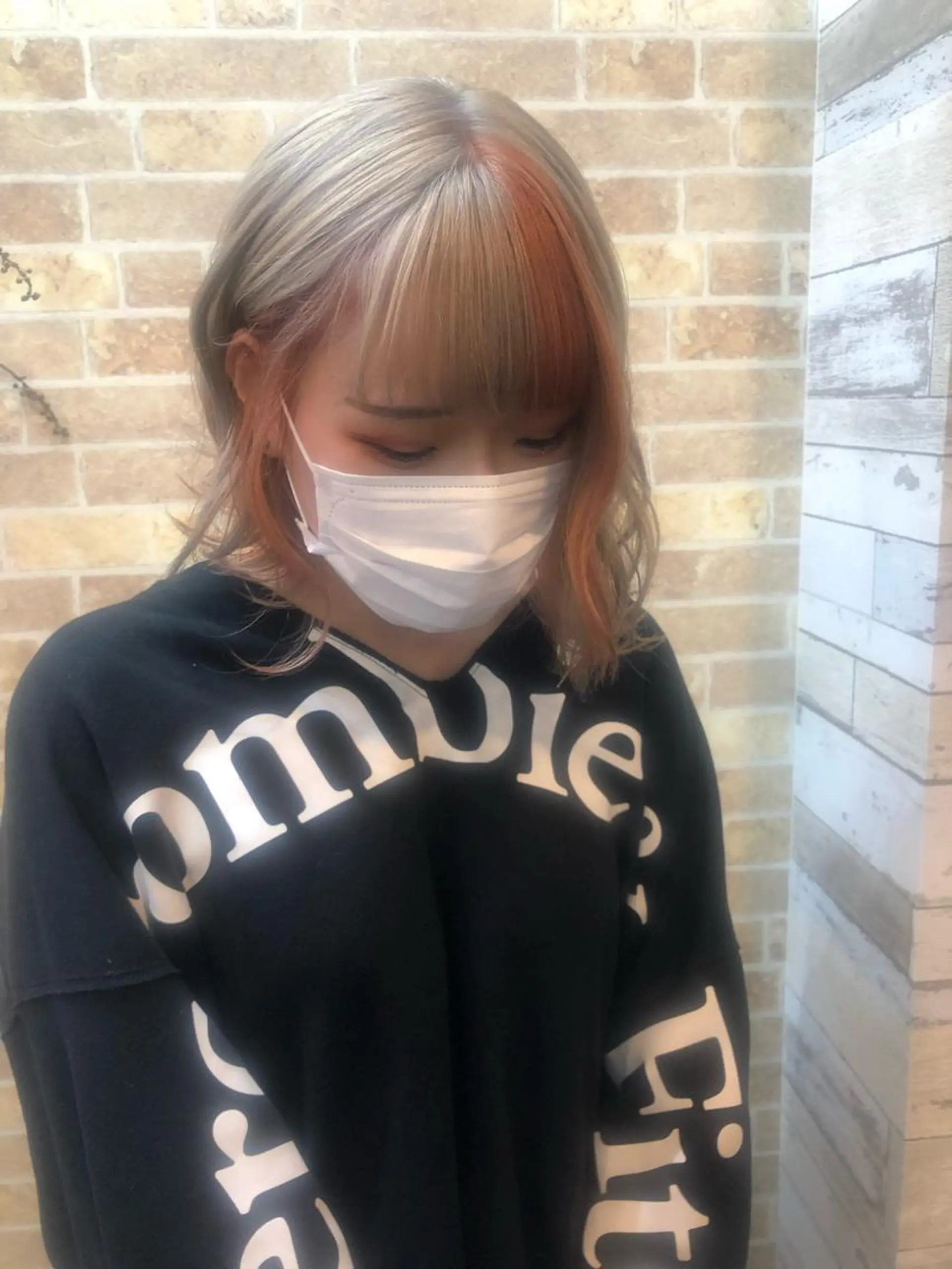 ミディアム L'wis所属・🪄🫧ハイトーン/ 乙津茜🐰L'wisのヘアスタイル