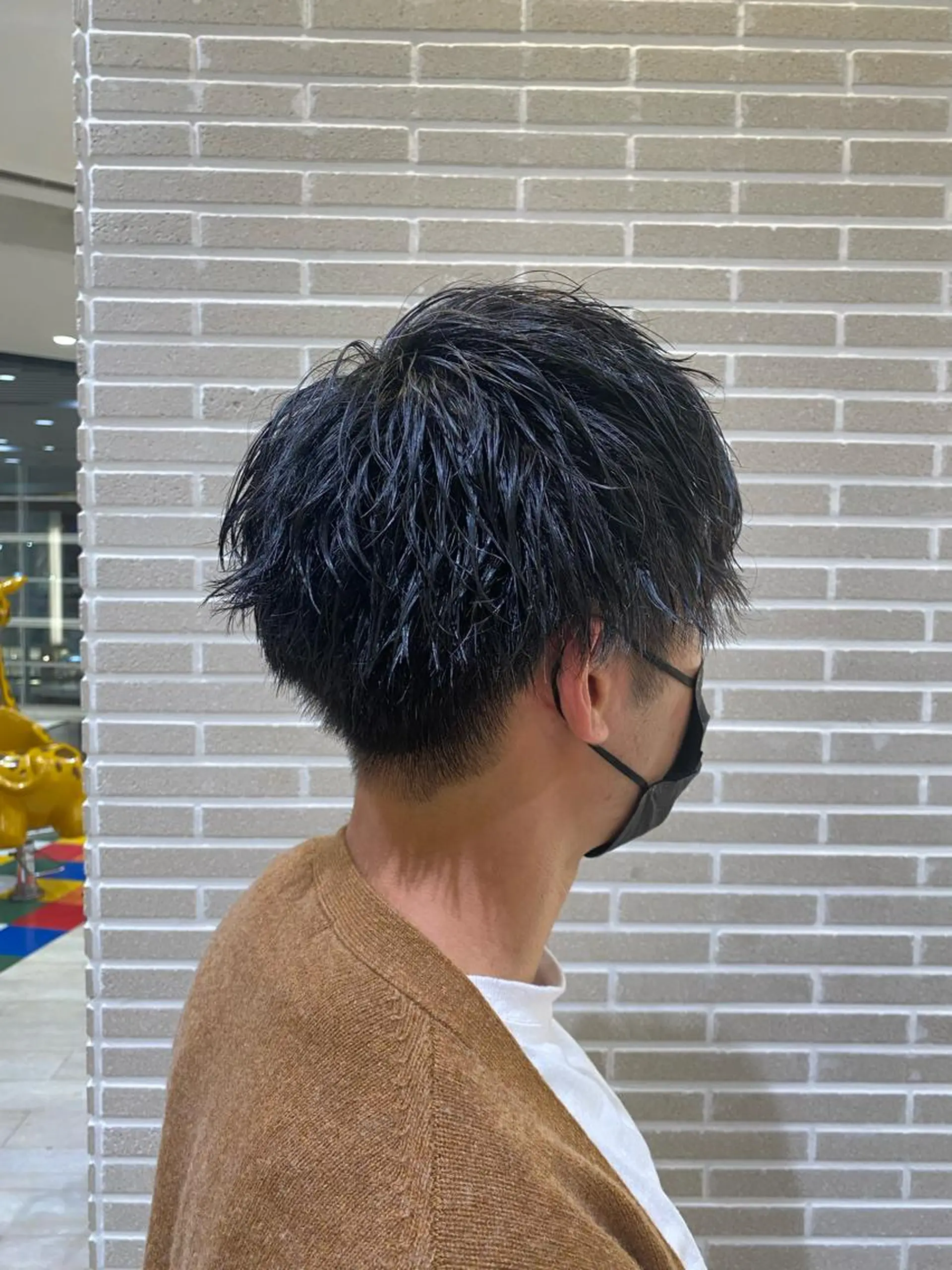 パーマ メンズ メンズパーマ メンズツイストパーマ ツイストパーマ 赤本悠斗波巻きパーマ メンズパーマのヘアスタイル