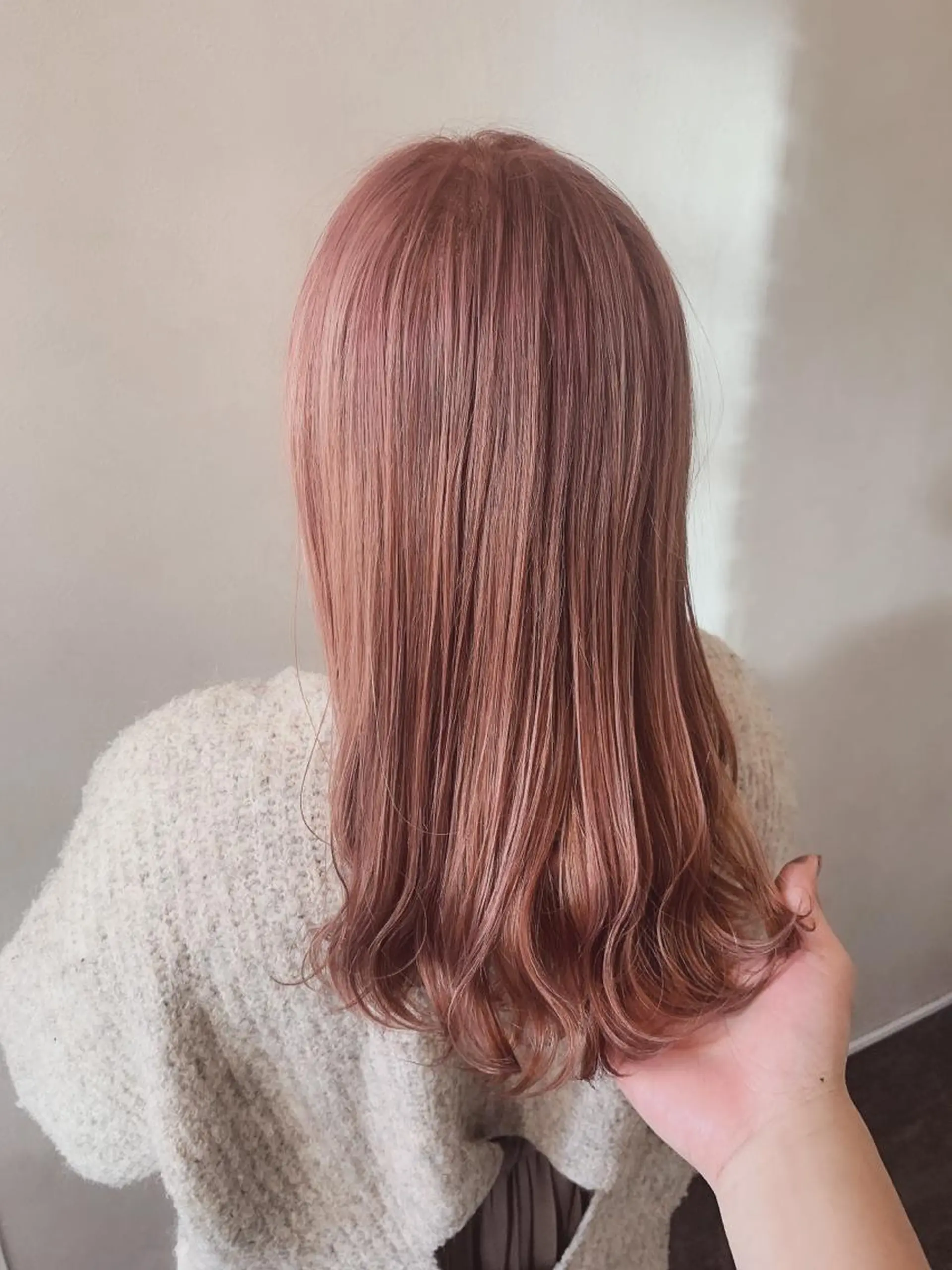 セミロング カラー ピンクカラー 🌿本厚木代表 HIROKI🌿のヘアスタイル