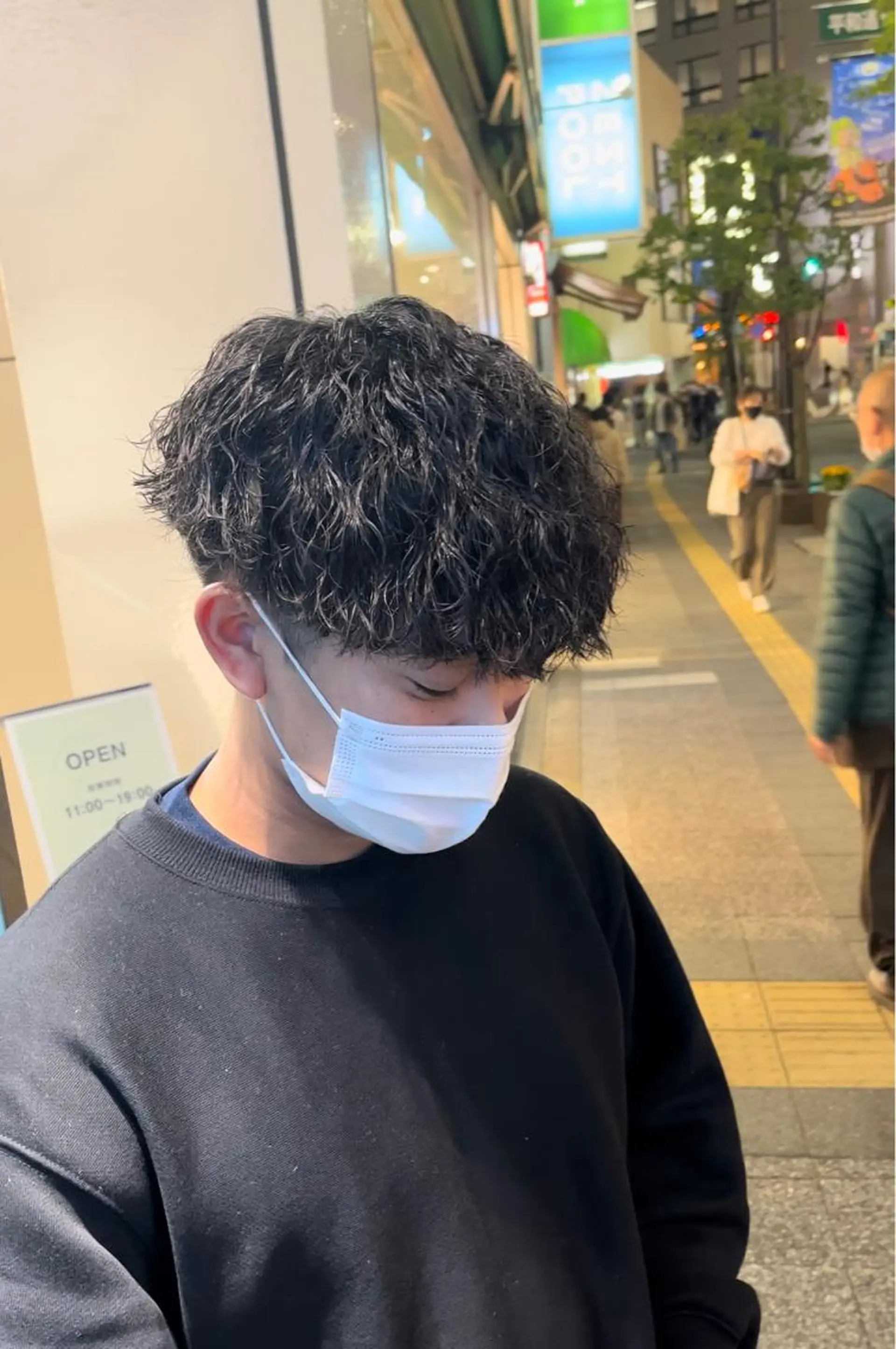 パーマ メンズ メンズパーマ ツイストスパイラルパーマ スパイラルパーマ 【メンズ特化】 寺田遥輝のヘアスタイル