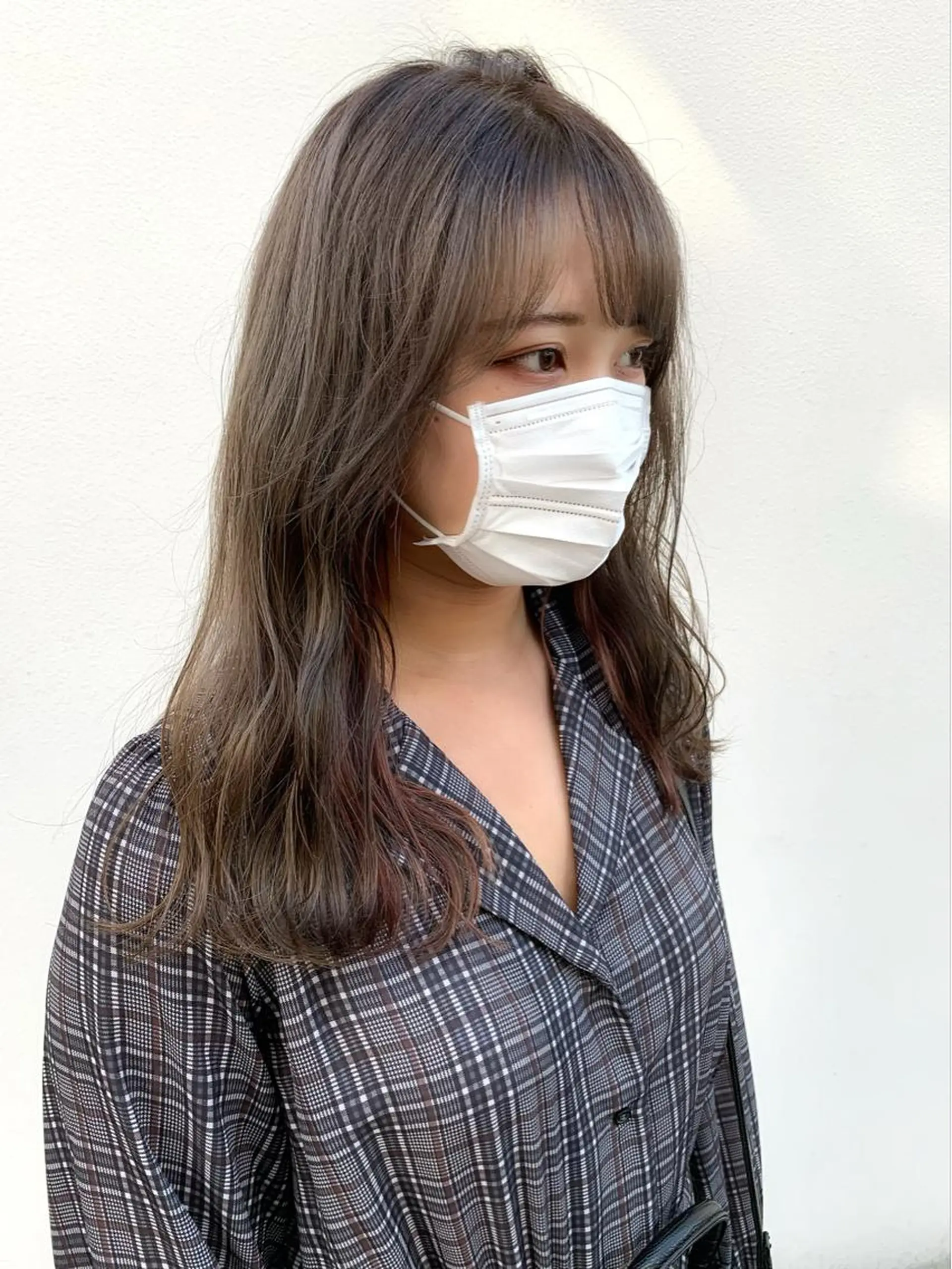 セミロング カラー ヘアアレンジ ピンクカラー カット ヘアカラー トリートメント ヘッドスパ ヘアセット 〽️magico/ ウルフDaiki〽️のヘアスタイル