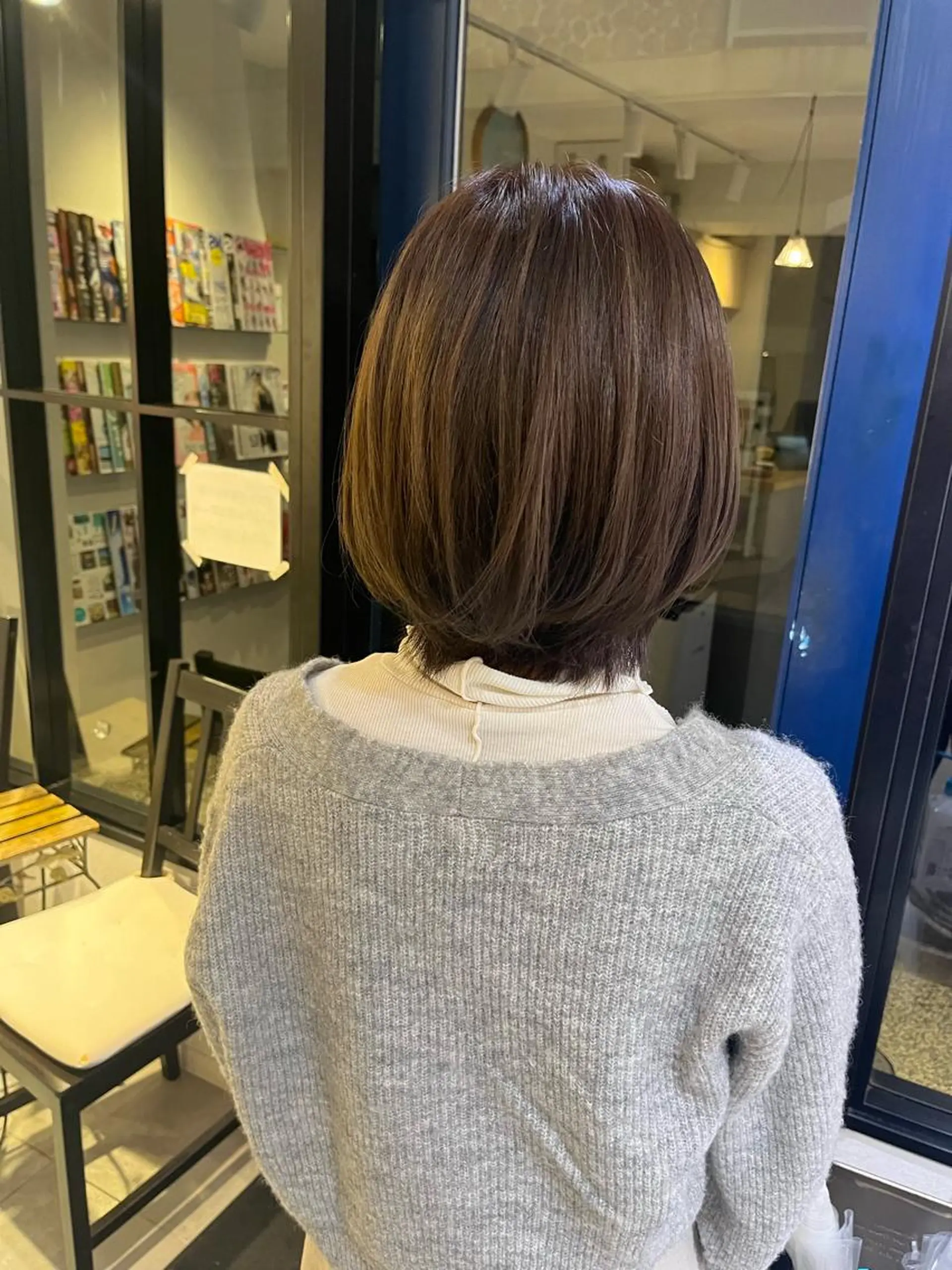 ミディアム 森本峻介 ボブ/透明感カラーのヘアスタイル