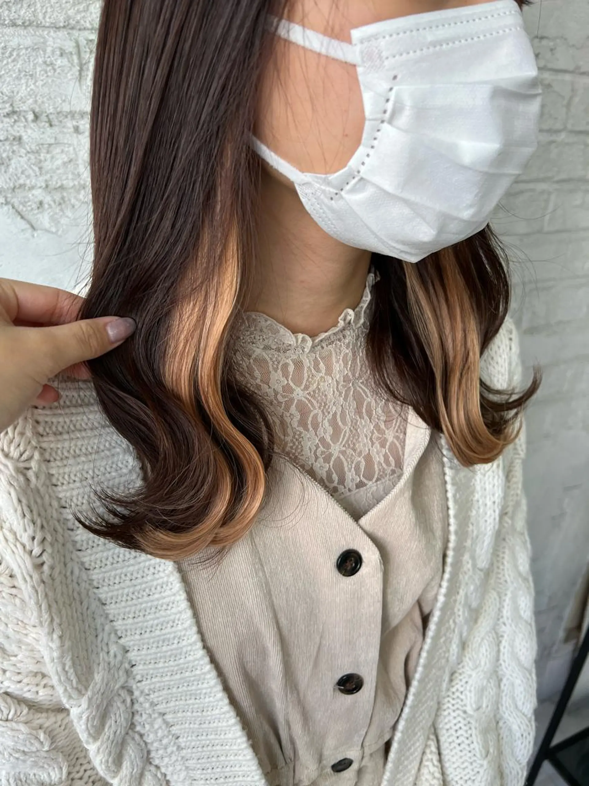 エクステ エクステ＆艶カラー 🎀YURINA🎀のヘアスタイル