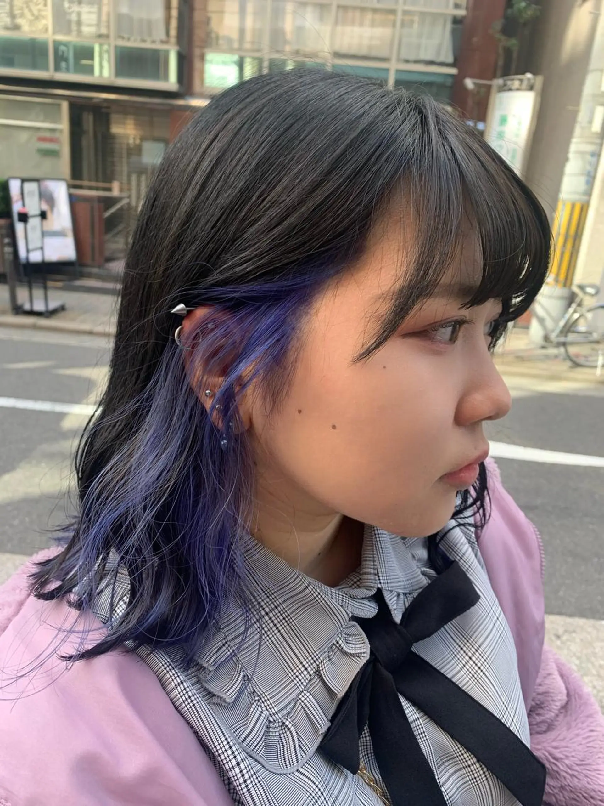 ミディアム Tint by alo所属・🐰FUMINA🐰 カットモデルのヘアスタイル
