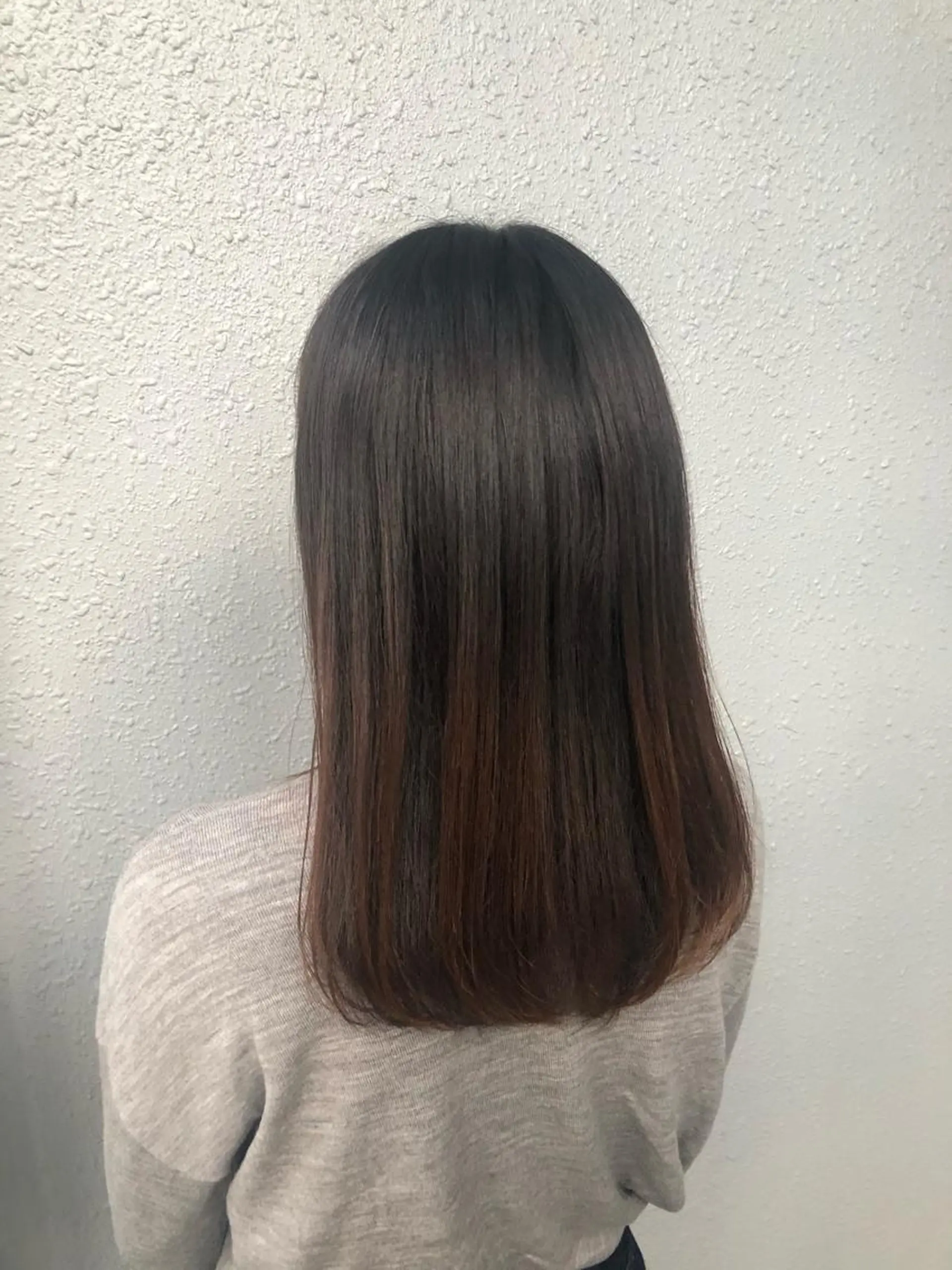 セミロング 後藤紗英/髪質改善 /オリーブベージュのヘアスタイル