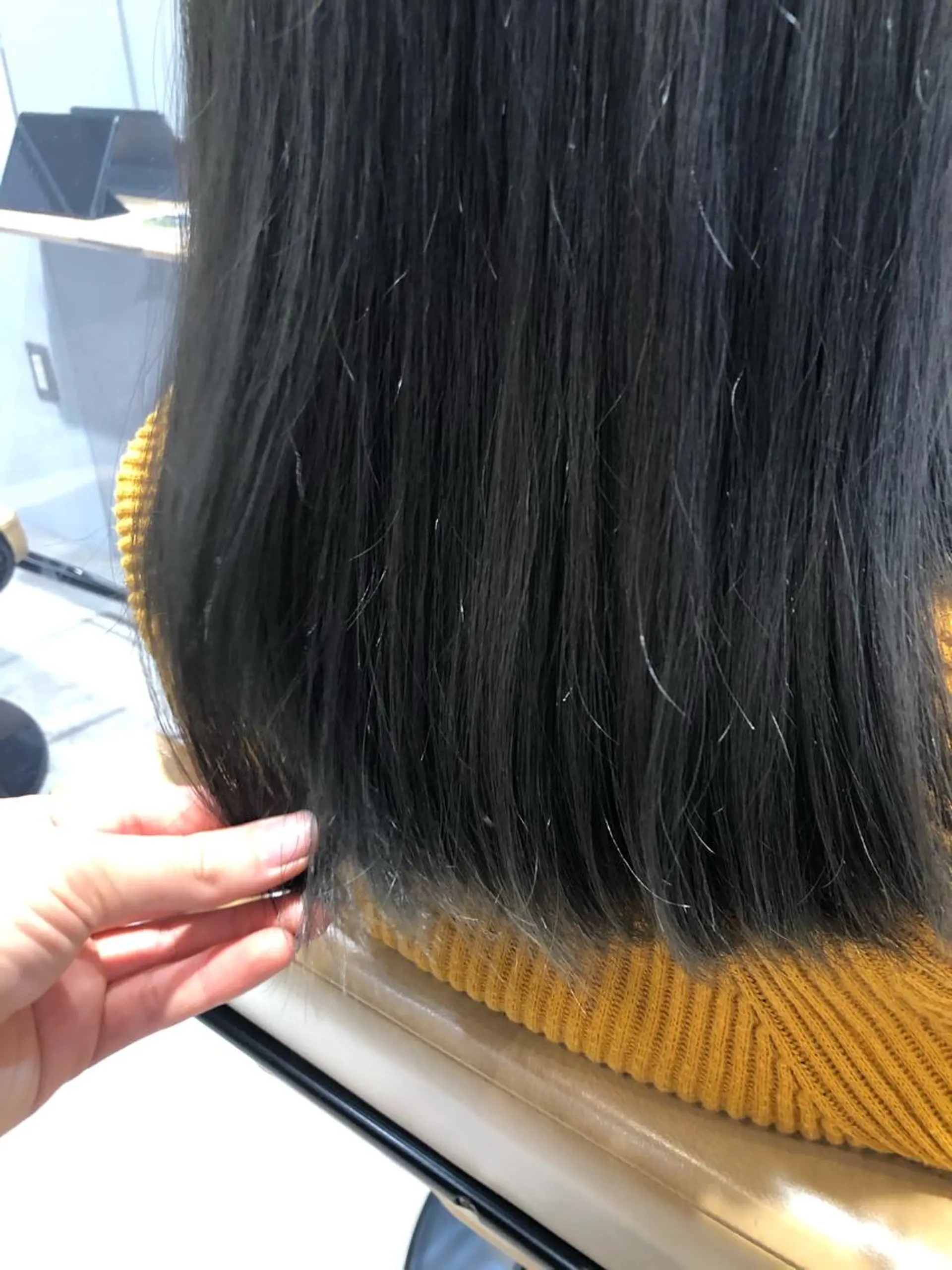 ミディアム カラー 斉藤 瑞恵のヘアスタイル