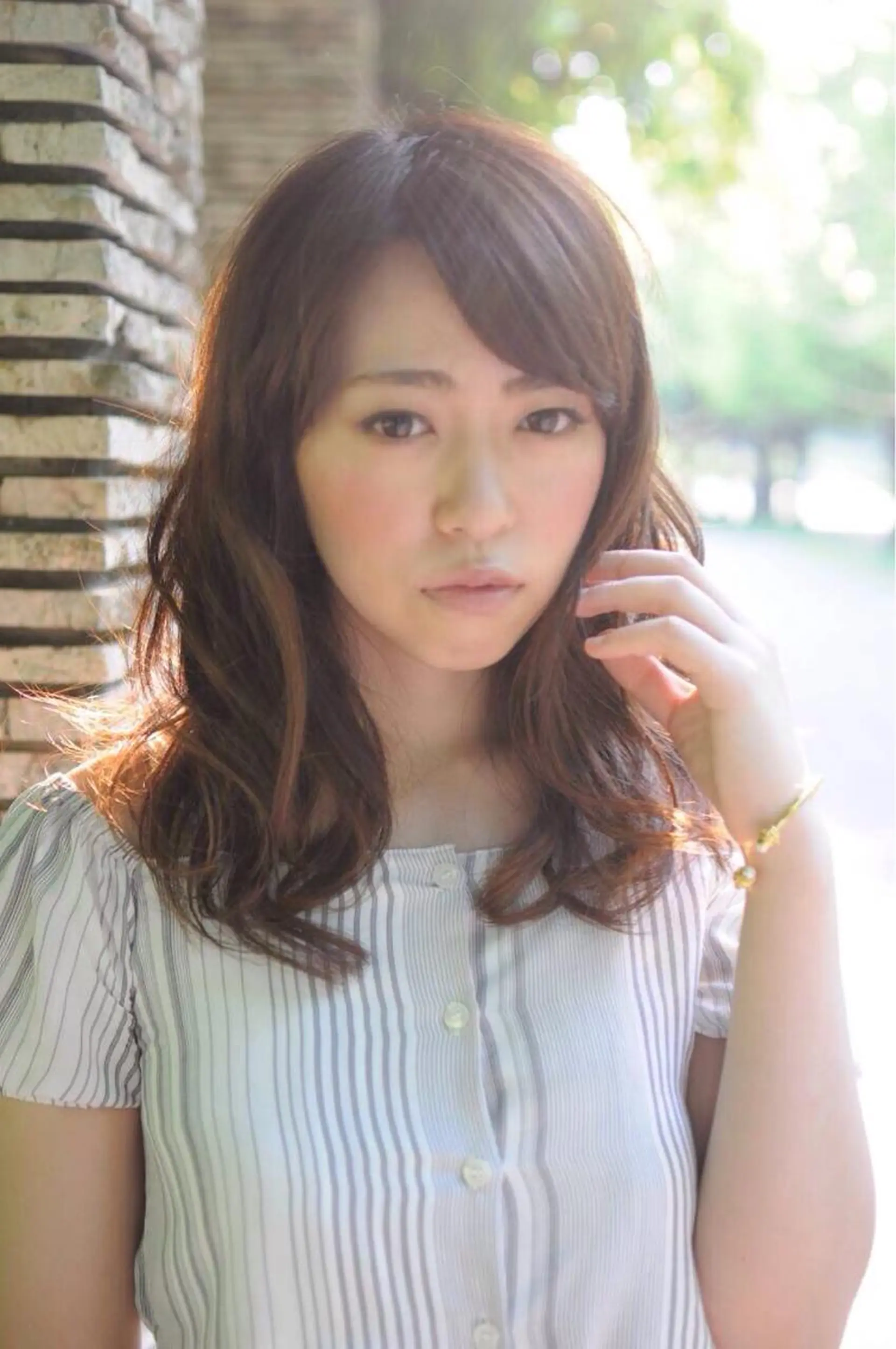 ミディアム セミロング ロング カラー パーマ ★BELLKA関口 聡★のヘアスタイル