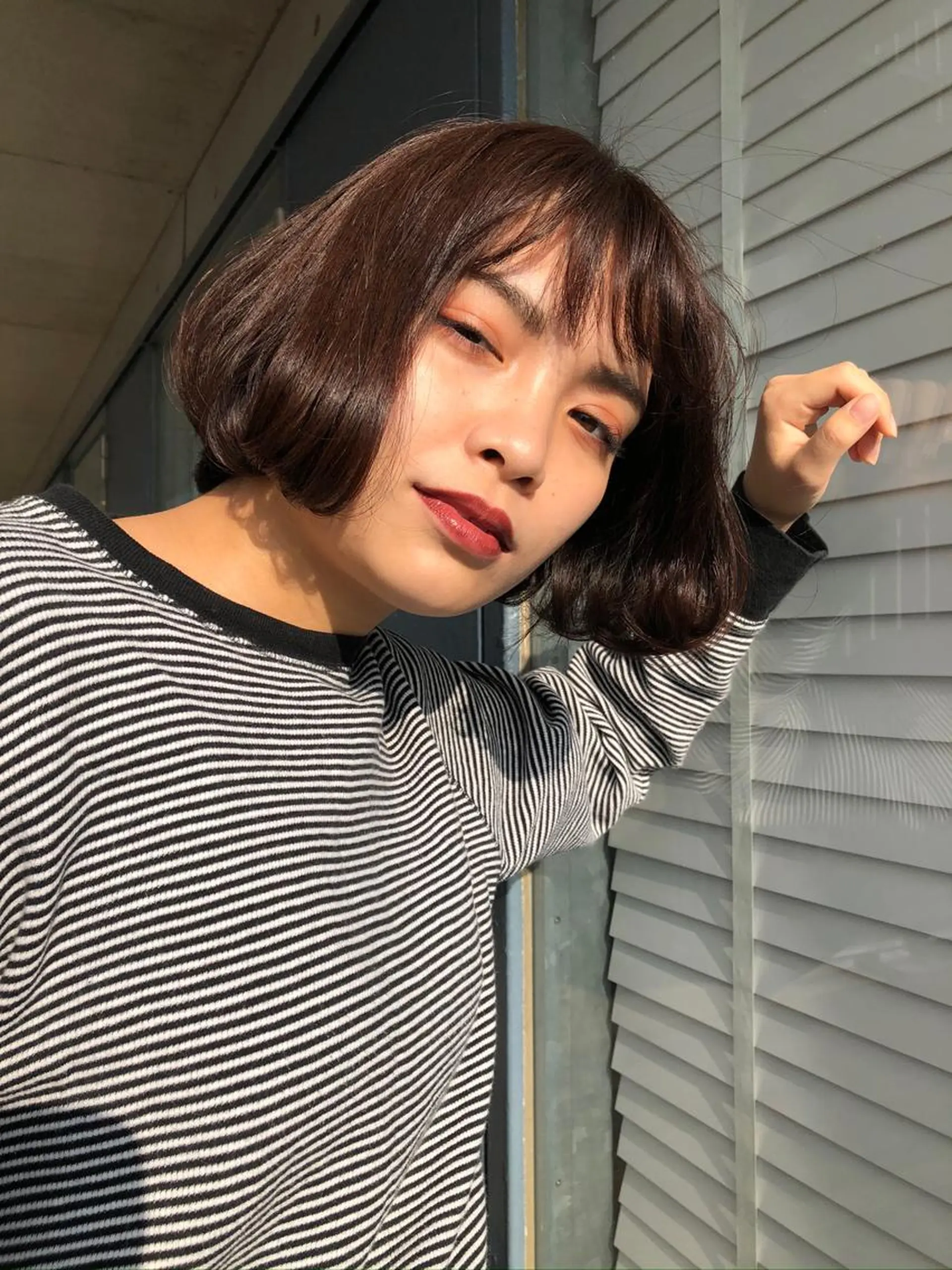 ショート ボブ モダーン北鎌倉所属・中溝 アカリのヘアスタイル