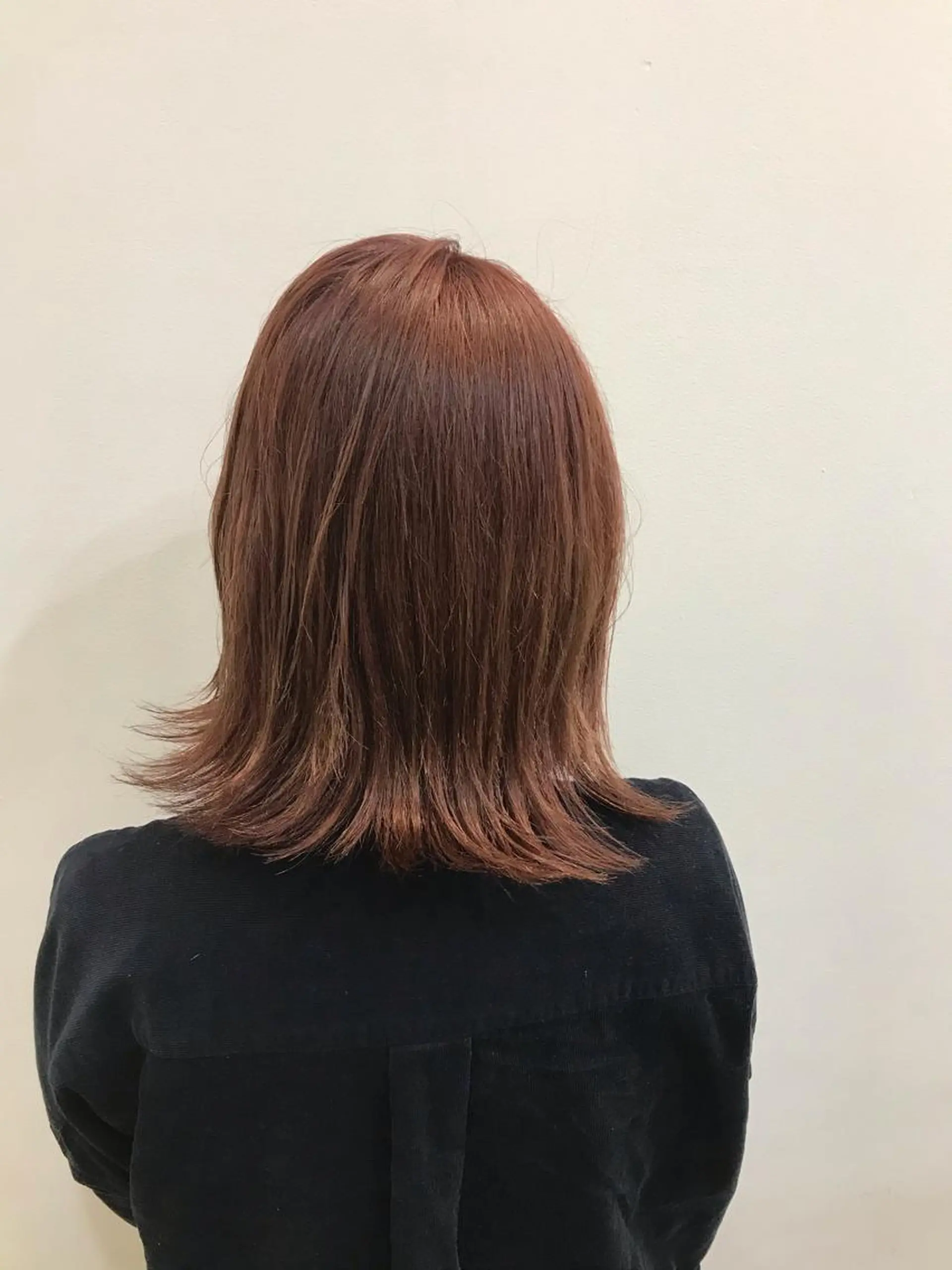 ミディアム カラー [髪質改善] 北生駒 店長/古居聖理のヘアスタイル