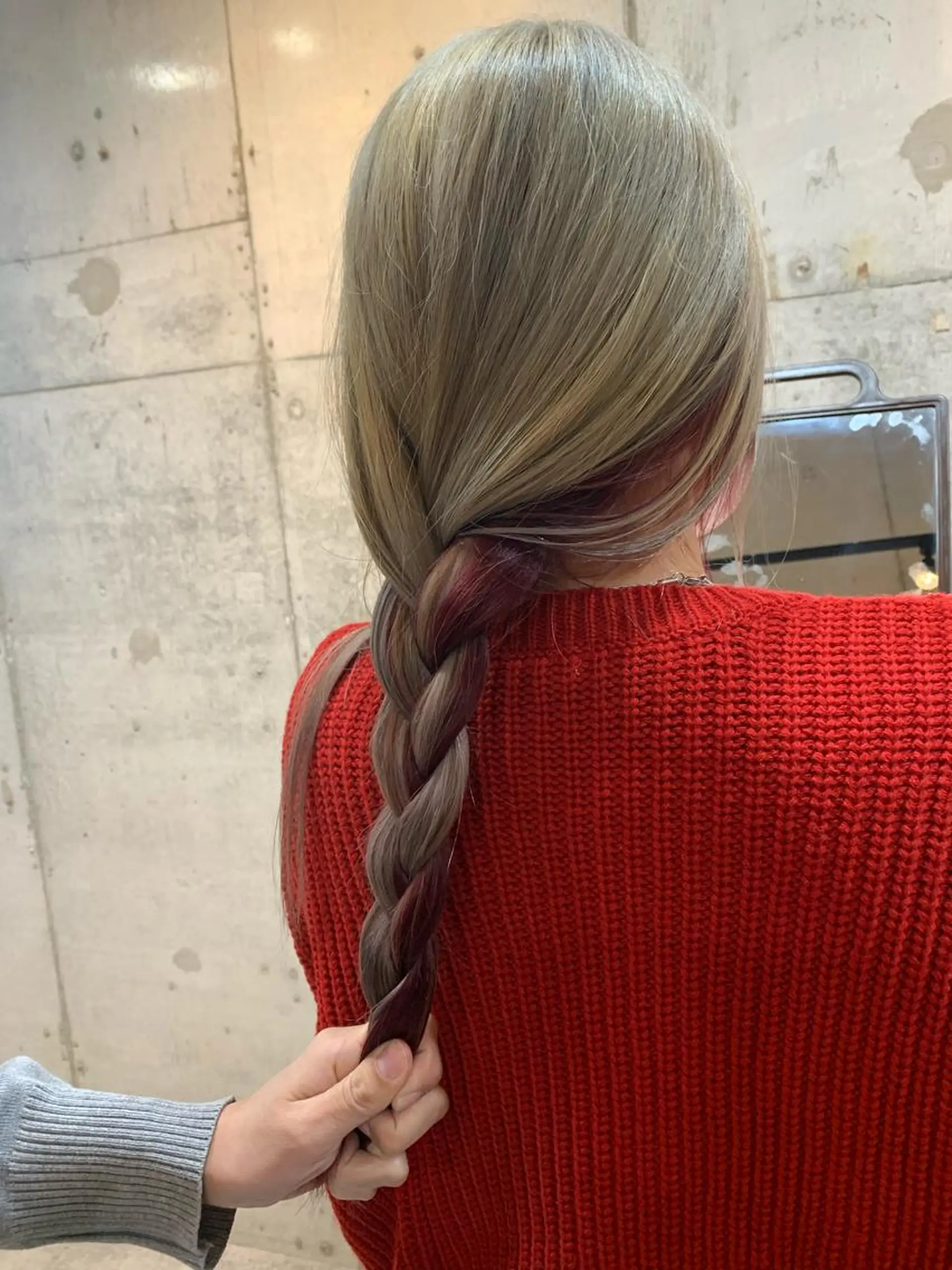 ロング カット ヘアカラー トリートメント 山本 みきのヘアスタイル