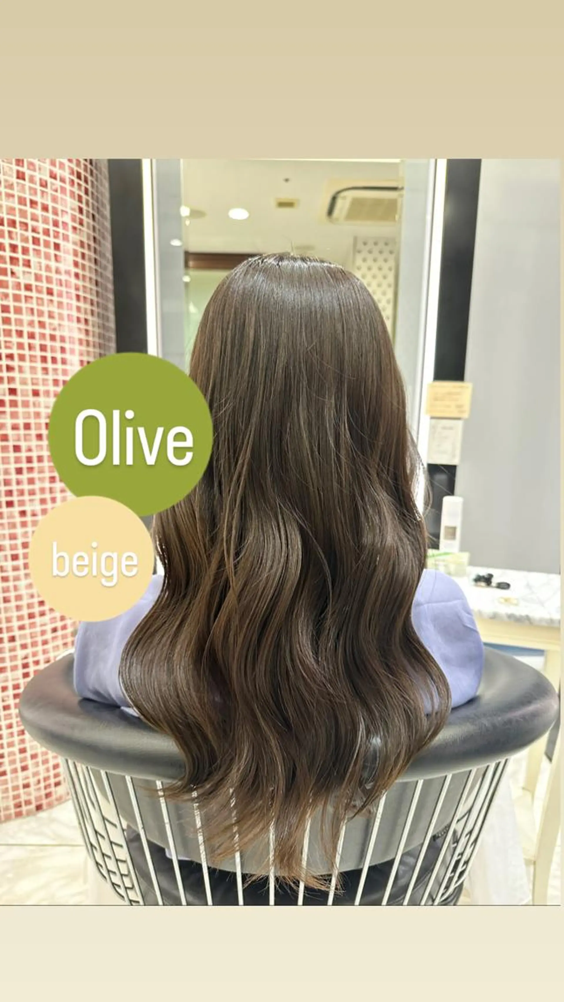 セミロング カラー ボブ・ショートパーマ ✂︎🌻ゆりな🌻のヘアスタイル