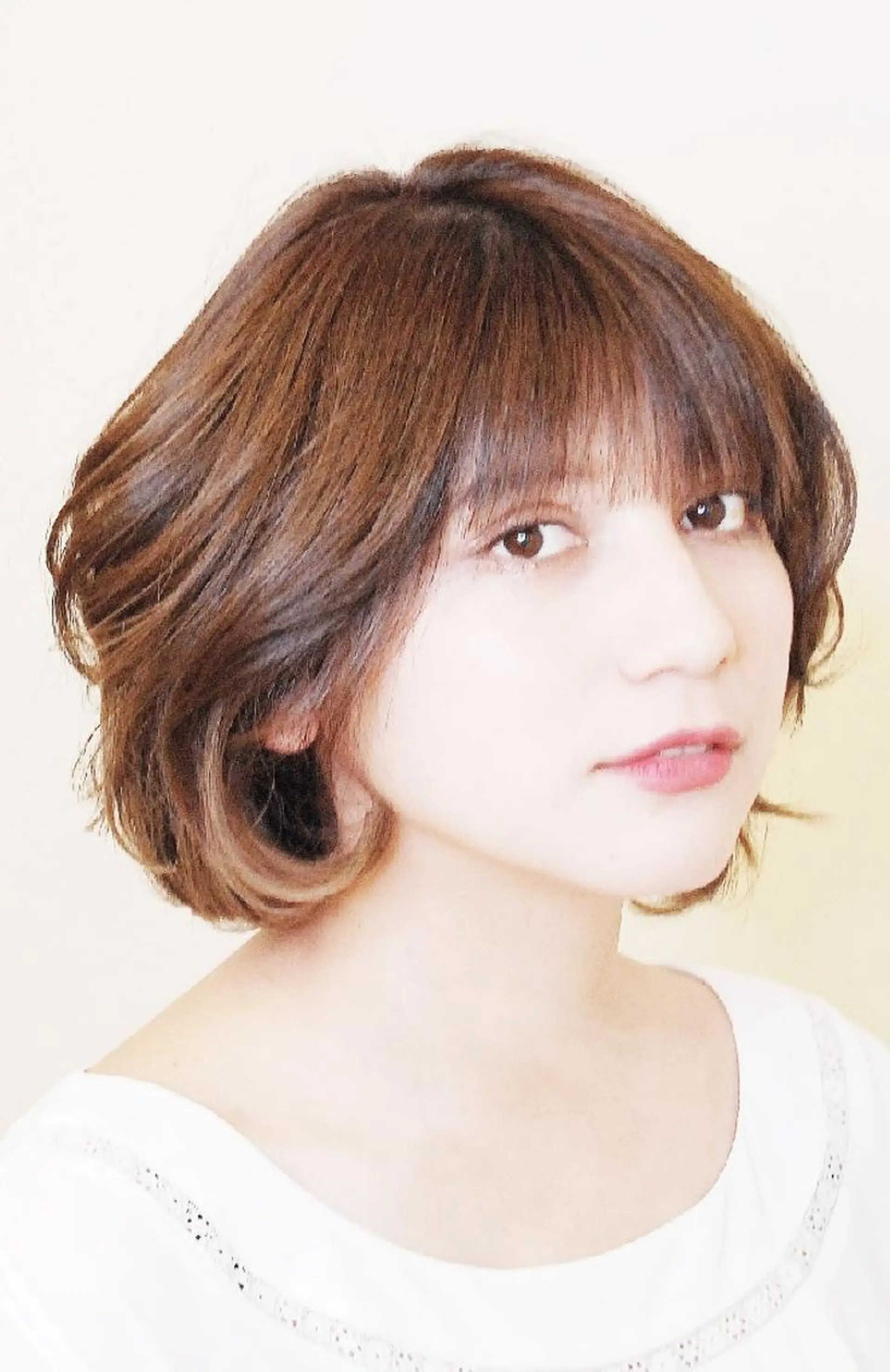 ミディアム ボブレイヤー ボブ レイヤーカット カット ✂デザインカット🐟 高評価✂戸崎俊成✂のヘアスタイル