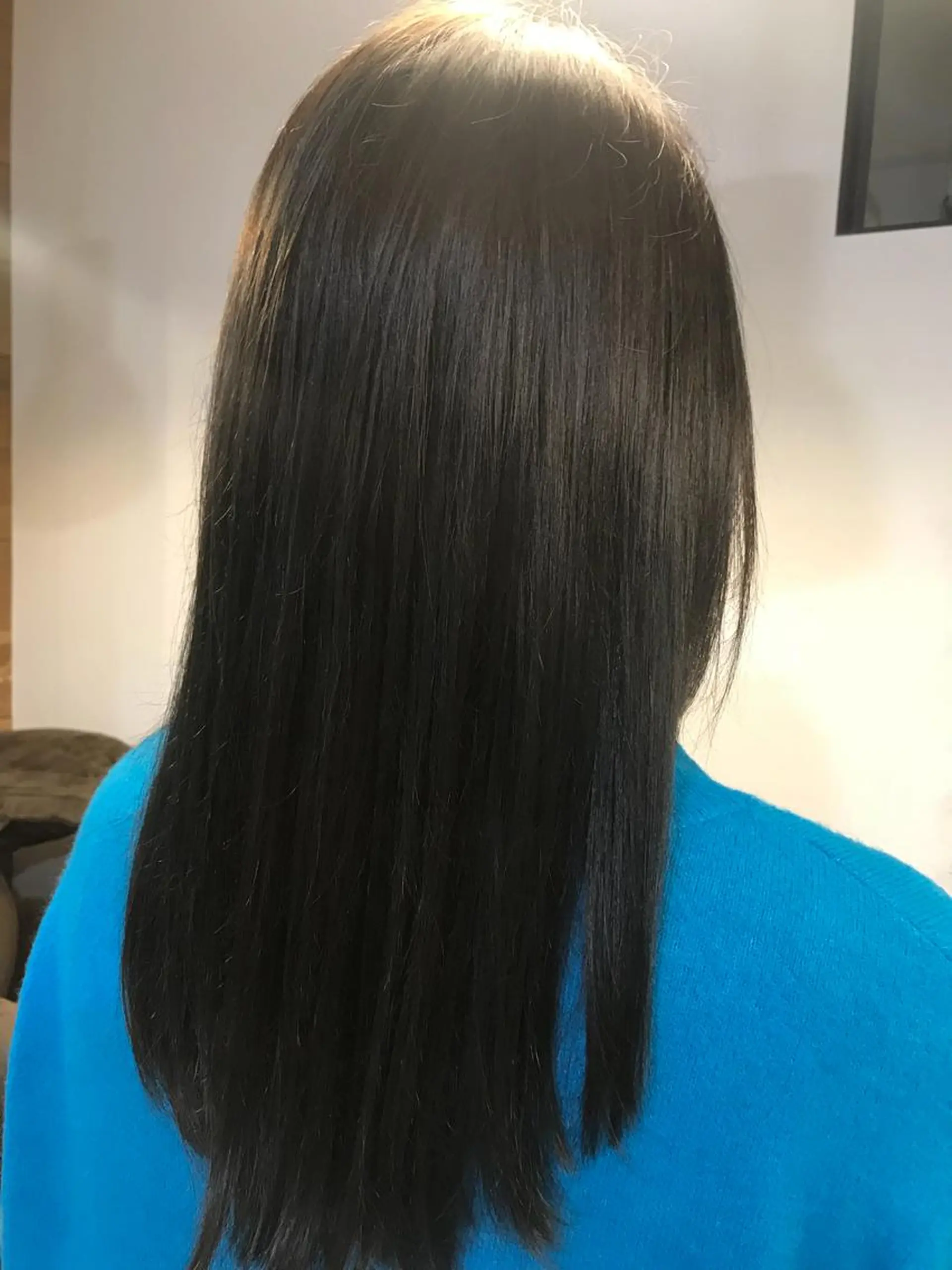 セミロング カラー 暖色カラー🍊 ボブ🌿顔周りcutのヘアスタイル