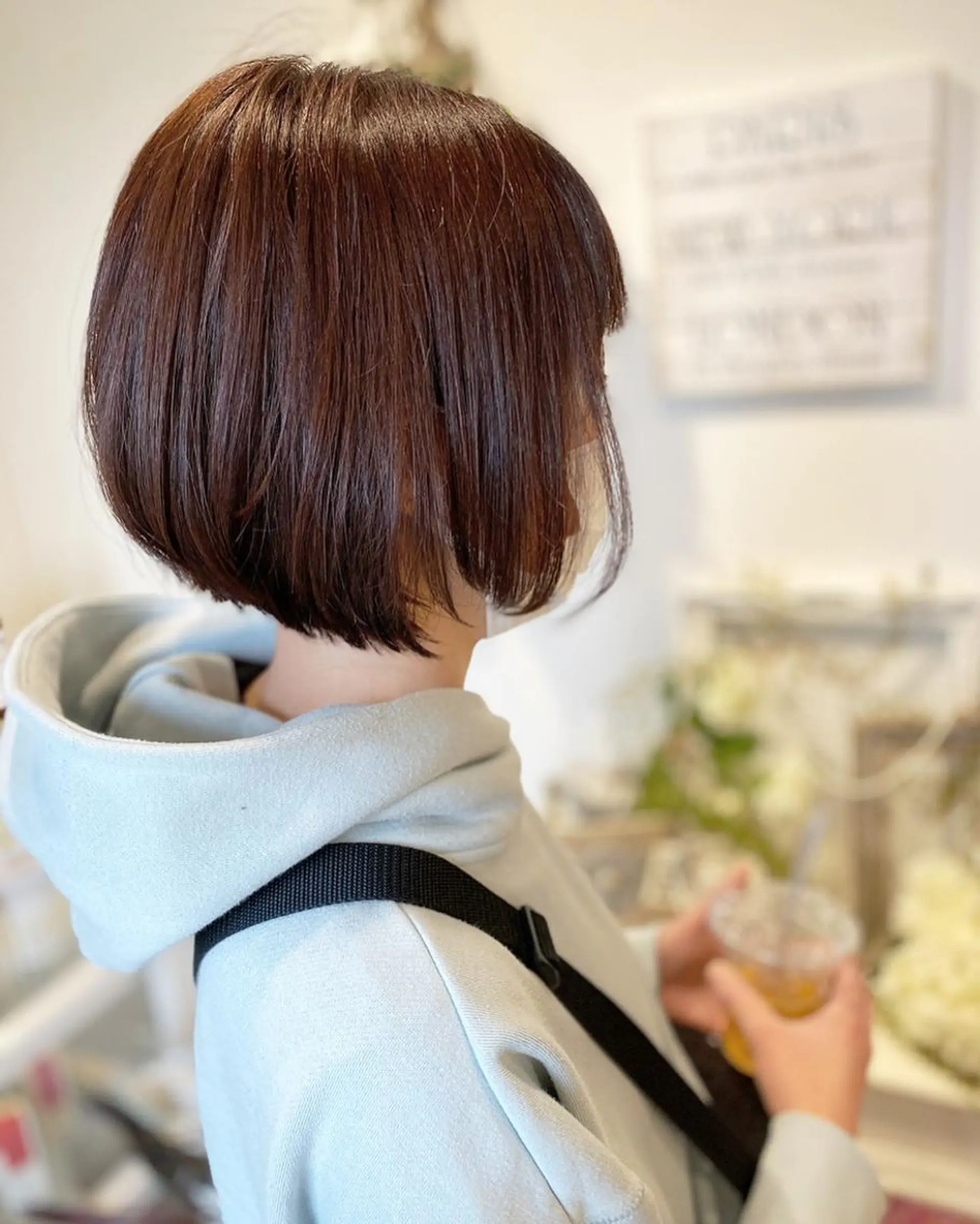 ミディアム カラー ラベンダーカラー ラベンダーピンク ピンクカラー トリートメント カット ヘアカラー トリートメント 荒木 ひろかのヘアスタイル