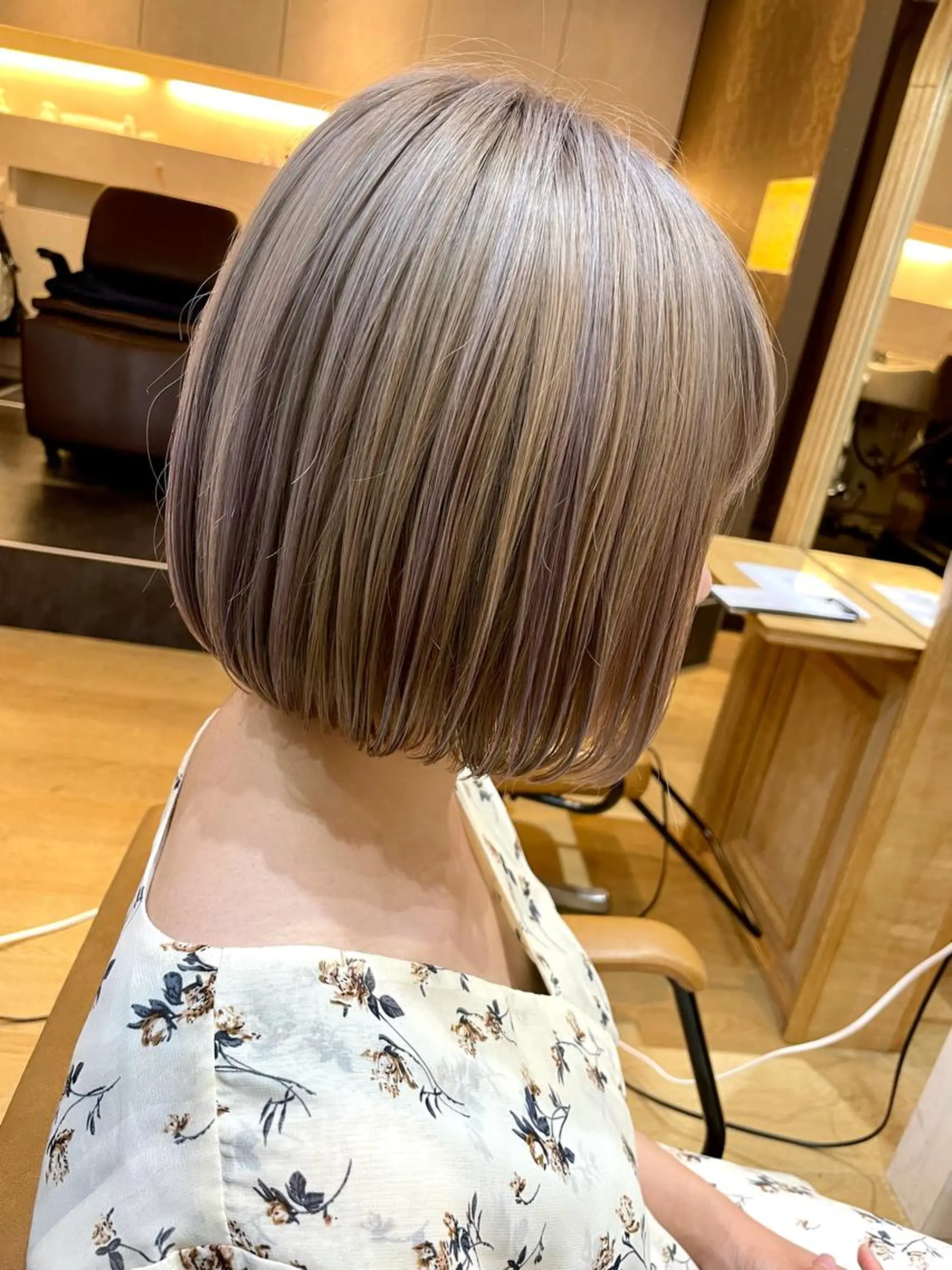 ショート ボブ ✨シルクストレート✨ 美髪髪質改善Yukiのヘアスタイル