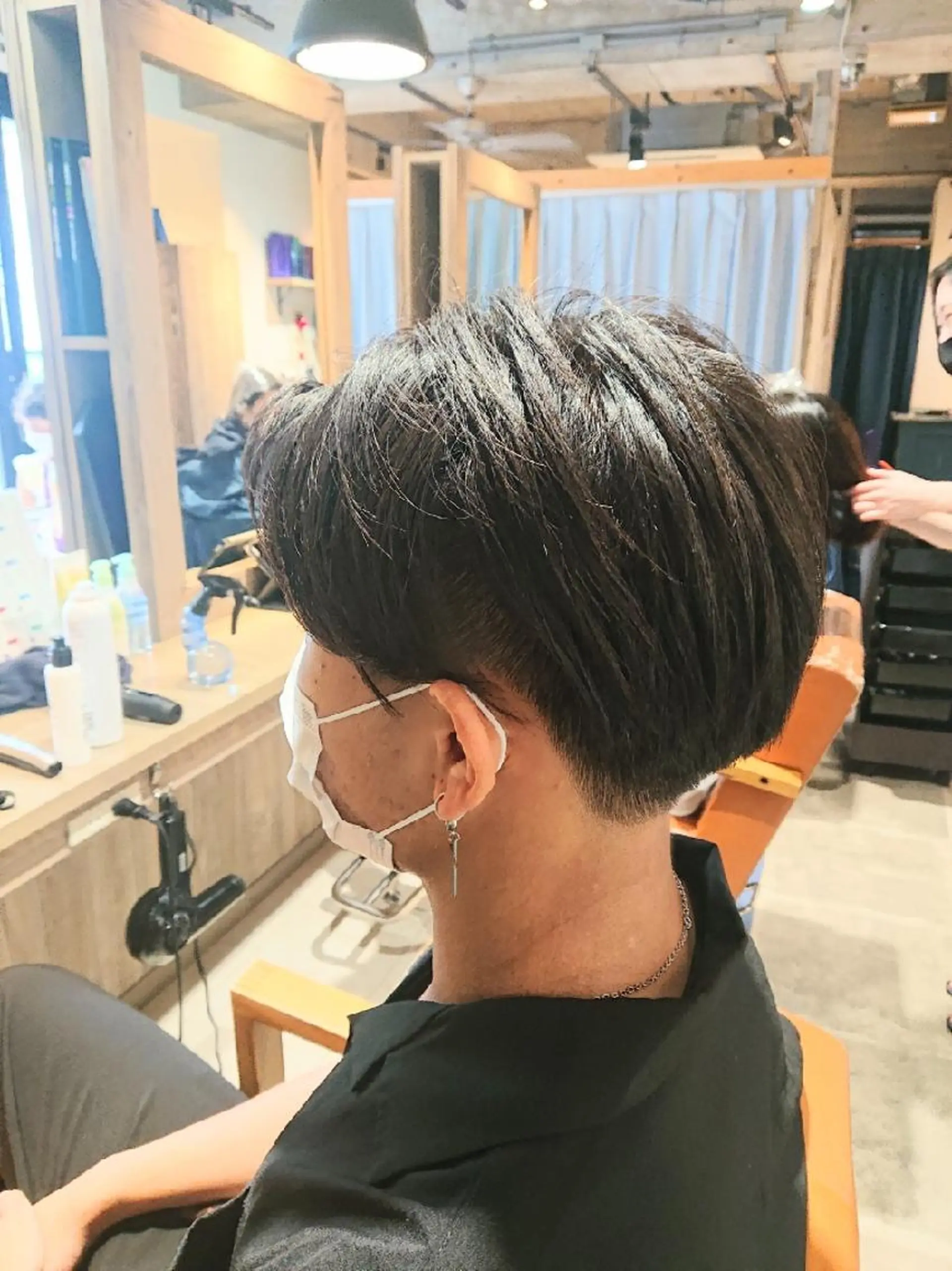 メンズ カット alushe 岡 陽子のヘアスタイル