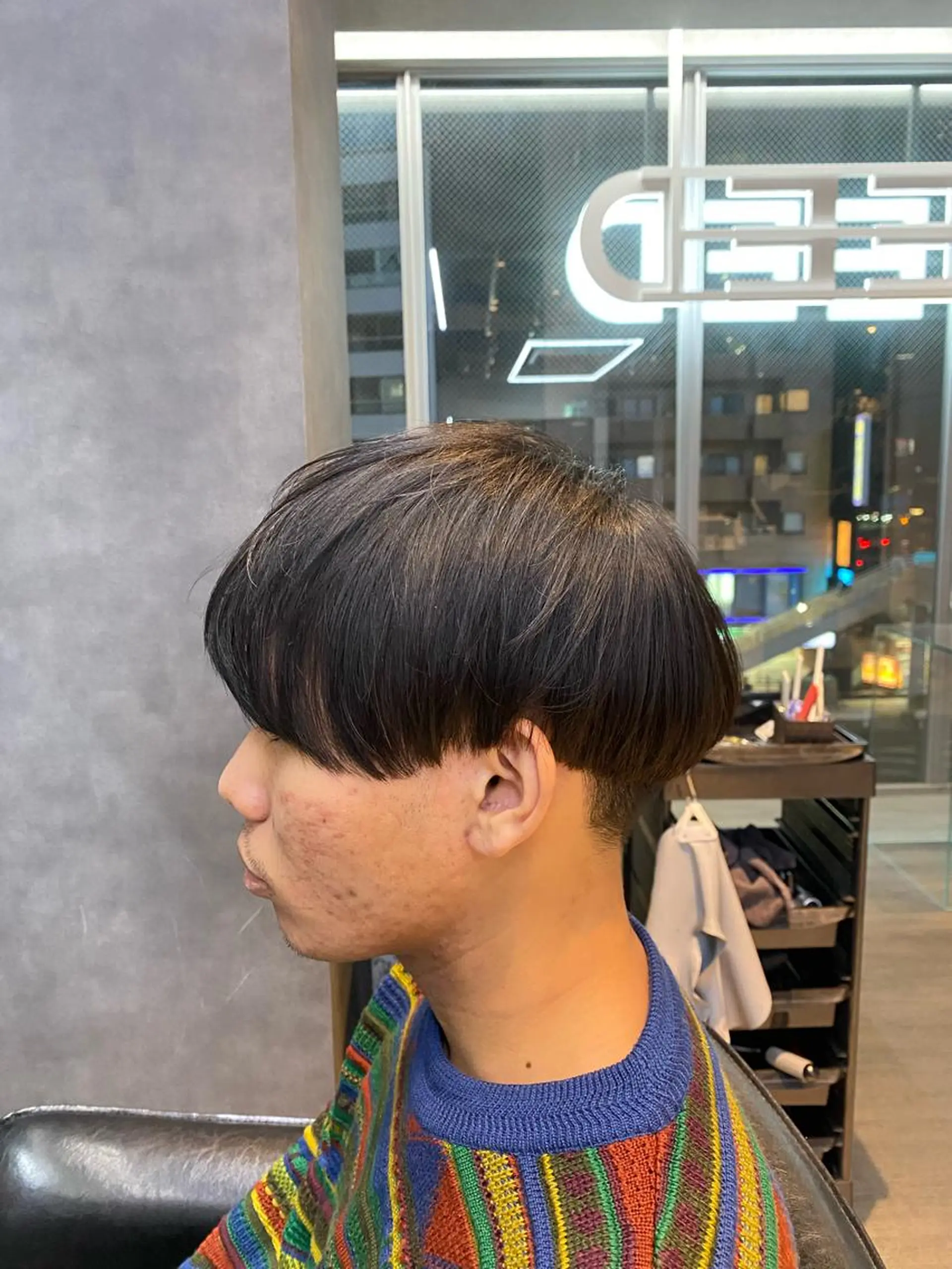 ショート メンズ カット 縮毛矯正 依田悠人 🌟メンズカット特化のヘアスタイル