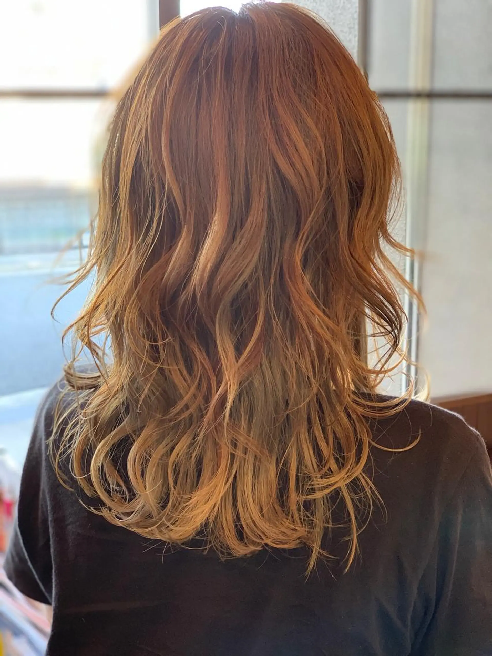 セミロング カラー CLASSICO hair 京田辺店所属・浜井 尚希のヘアスタイル