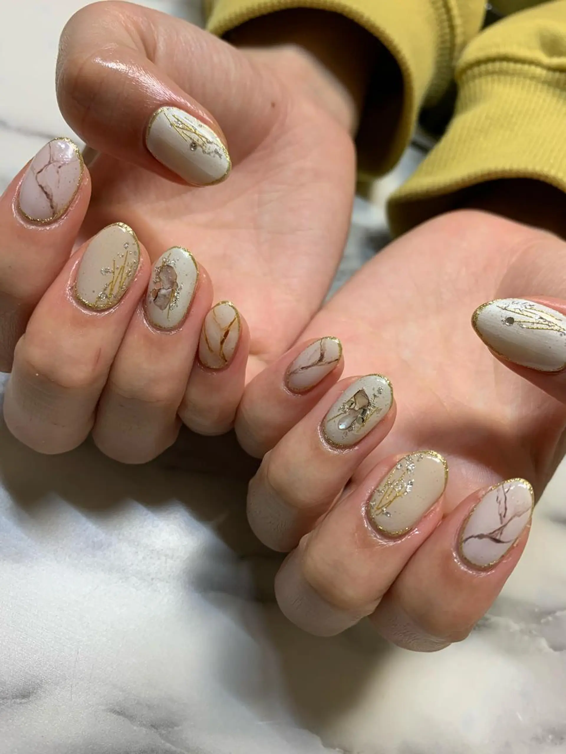 ネイル 持ち込み 鈴木 なつきのネイルデザイン