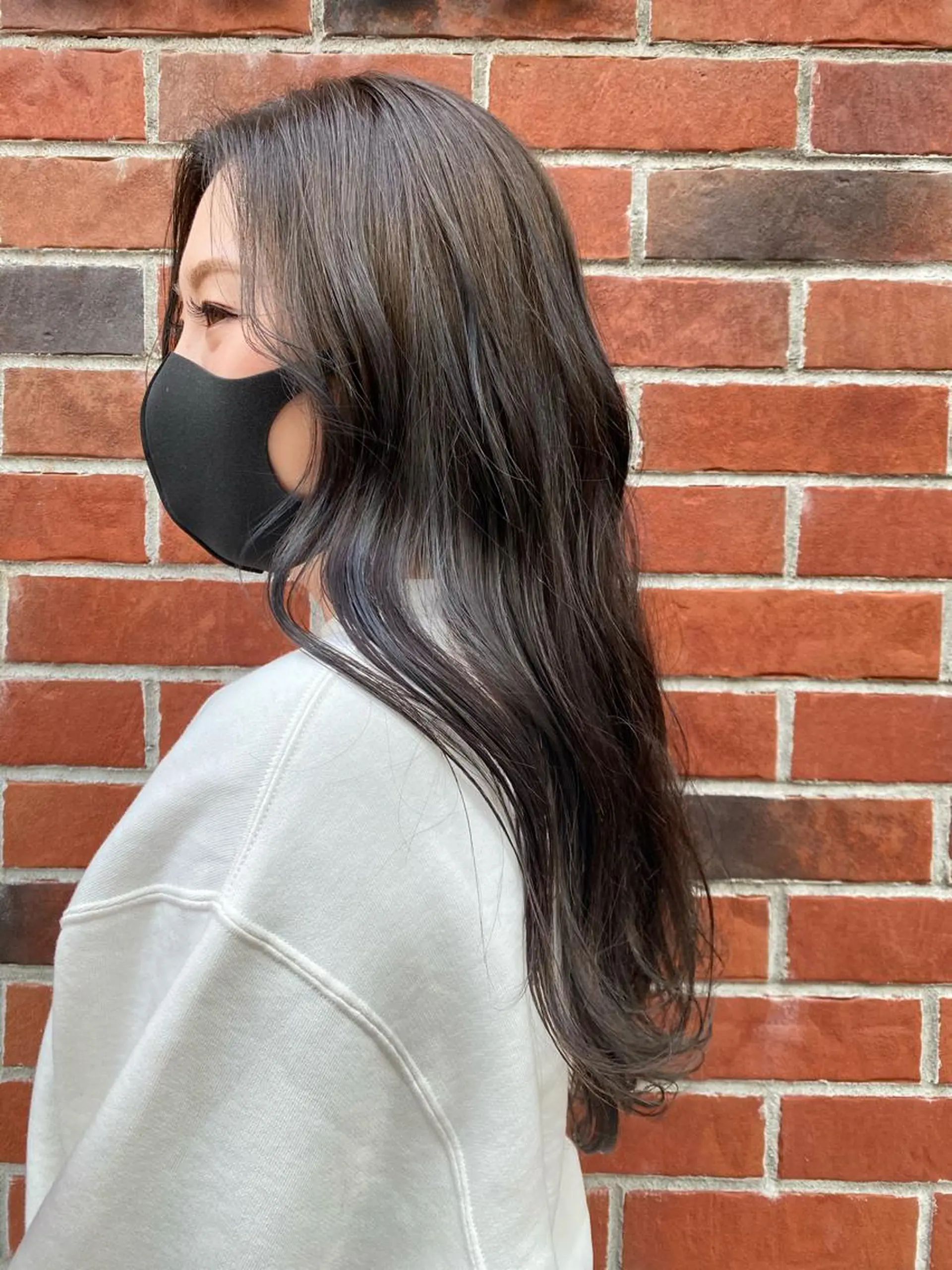 カラー 髪質改善韓国レイヤー SHIORI🦋のヘアスタイル