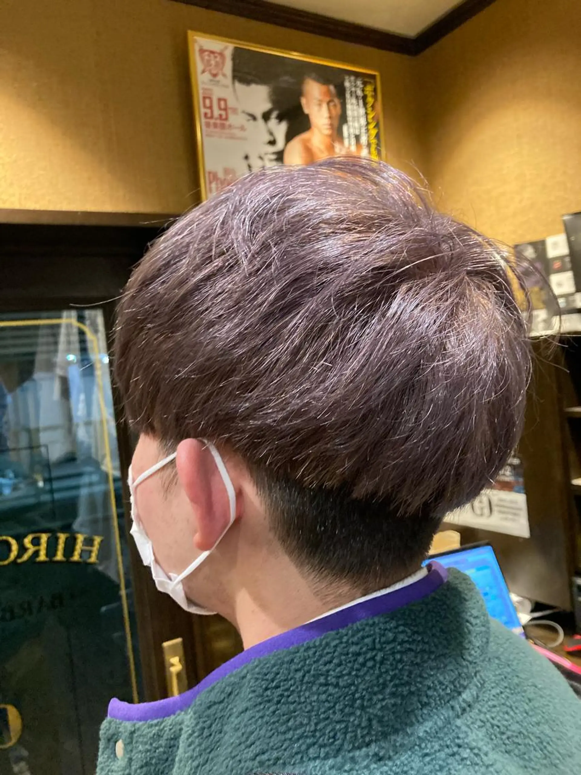 ミディアム メンズ メンズ特化美容師 井上大輔のヘアスタイル