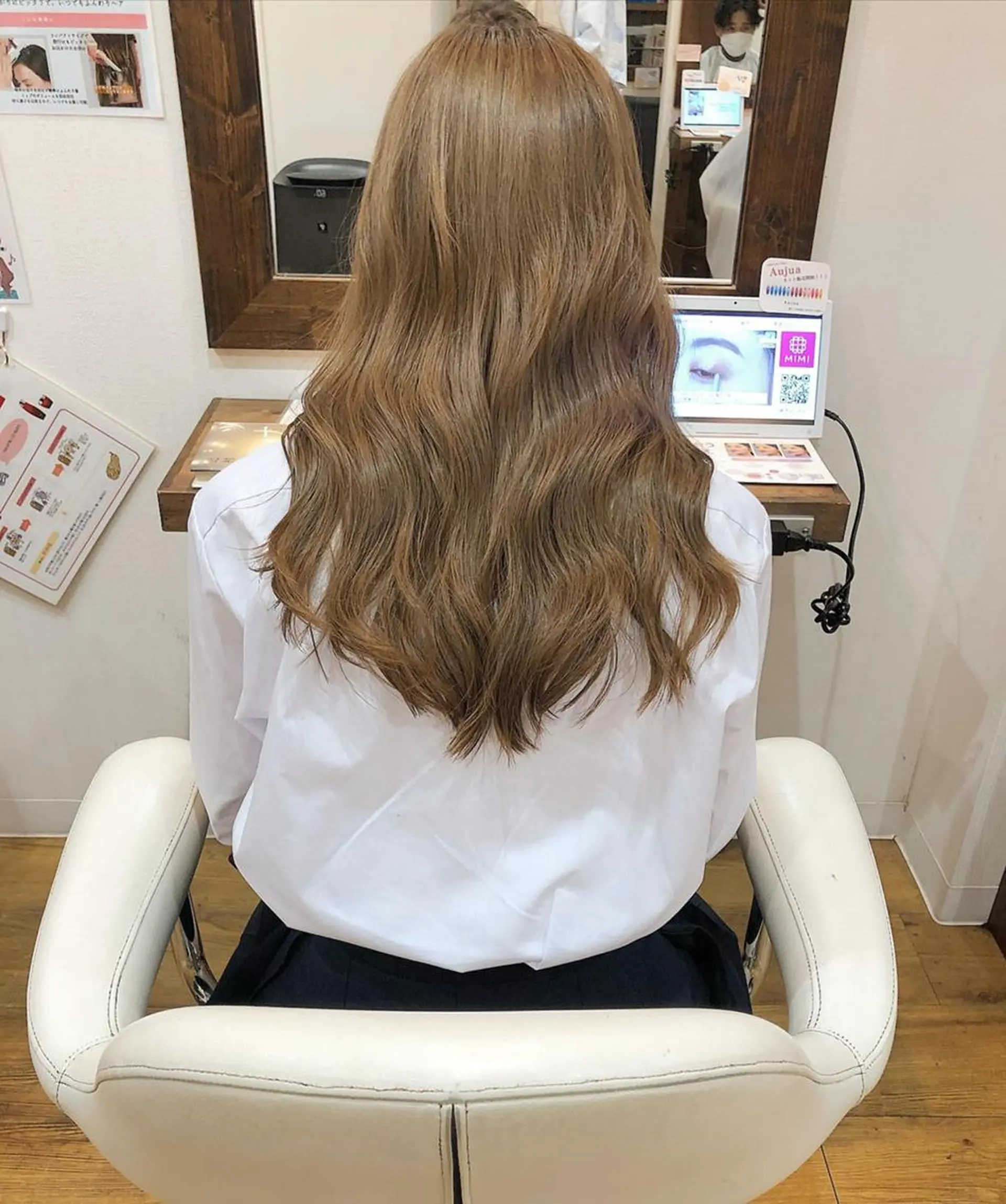 カラー アディクシーカラー アッシュ ブリーチ ダブルカラー グラデーションカラー 🌈ハイトーン/ ワタル🌈のヘアスタイル