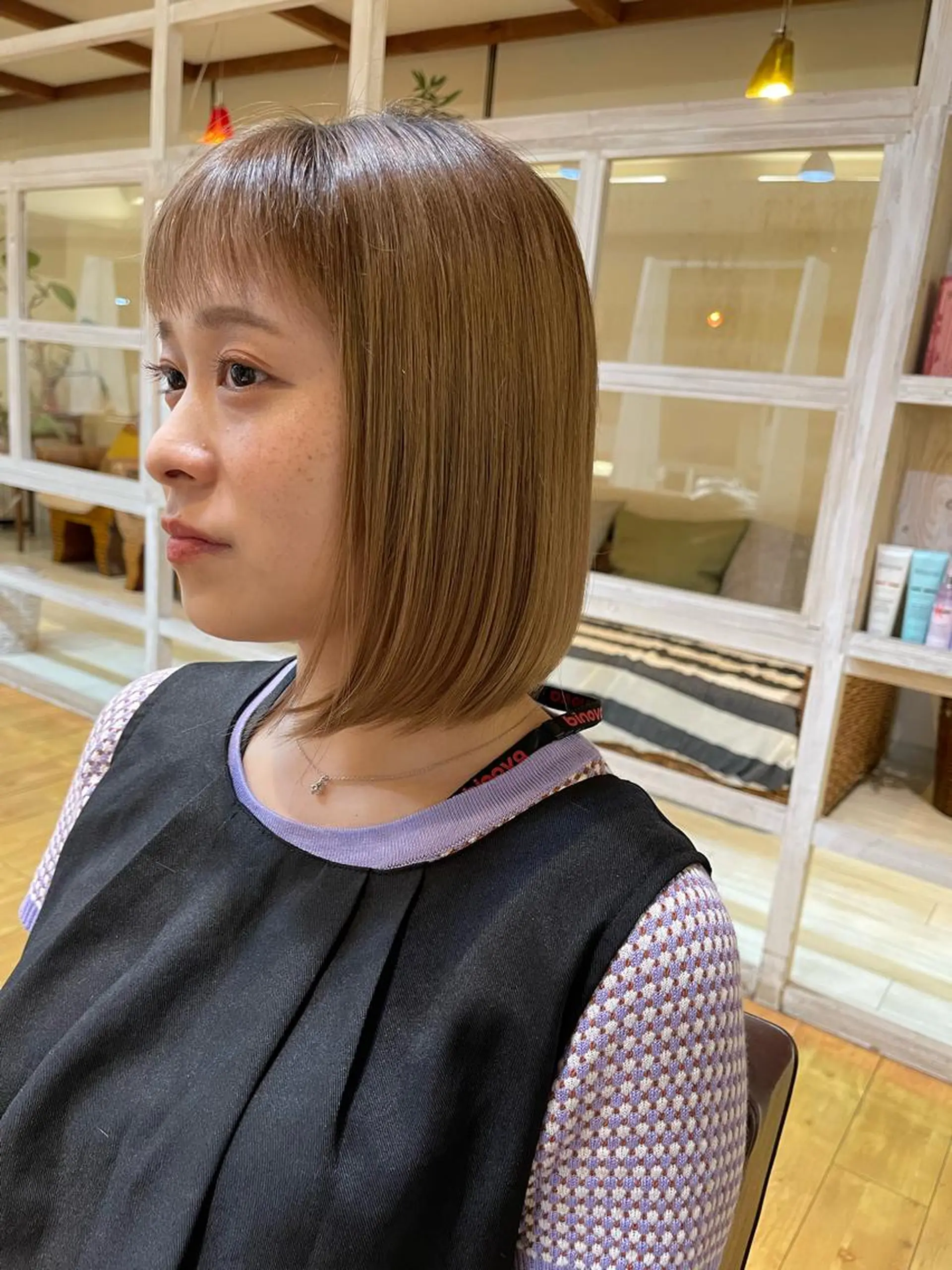 ショート ボブ BALANCE ベル所属・髪質改善/縮毛矯正 小淵大輔のヘアスタイル