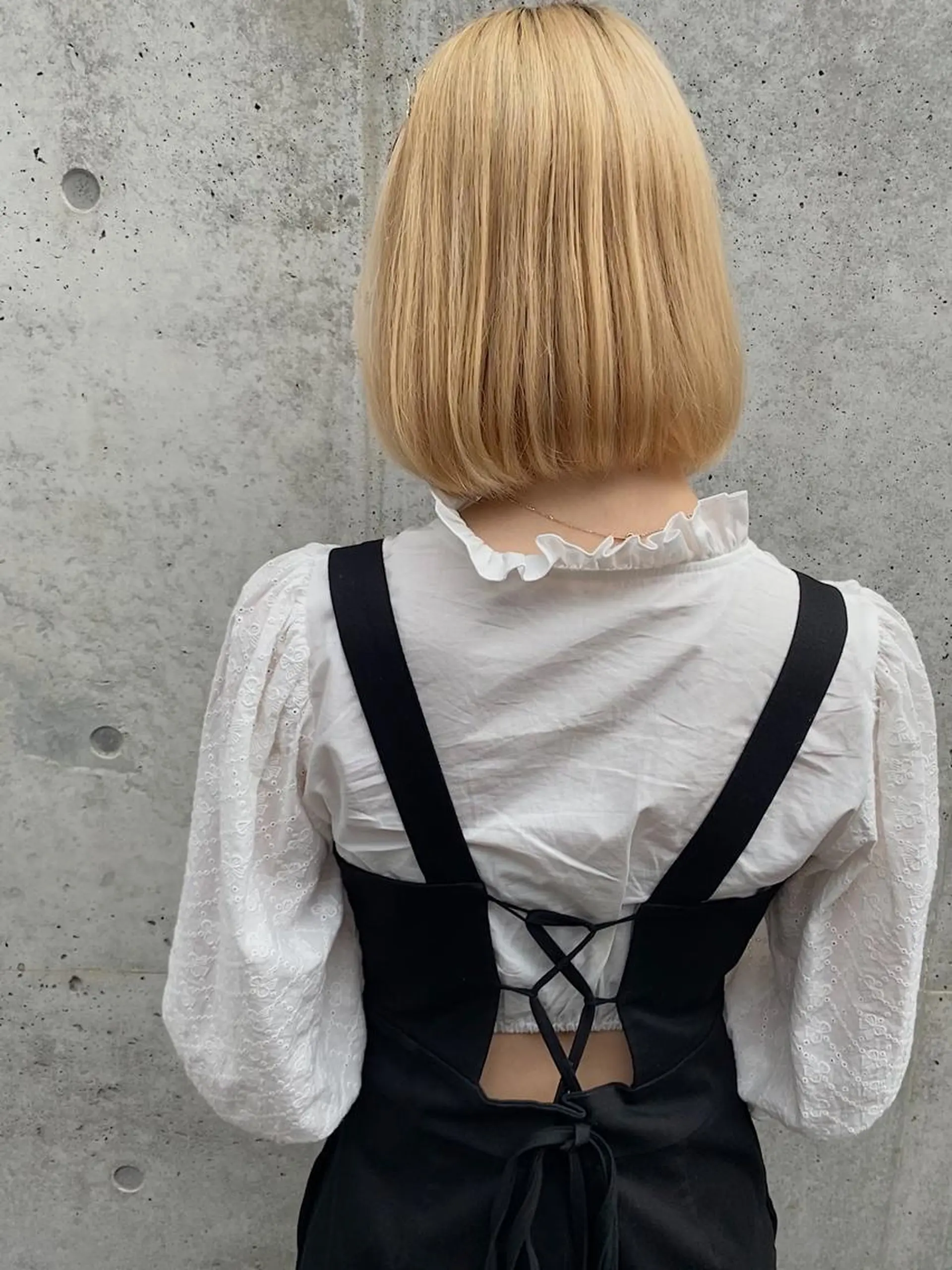 ショート ヘアアレンジ 🧡梅田ハイトーン カラー🧡runaのヘアスタイル