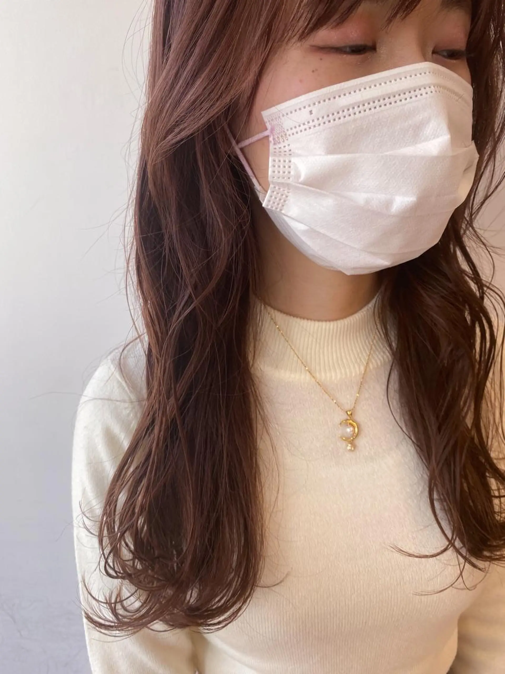 ロング カラー ベージュカラー ピンクカラー ピンクベージュ shiori/暖色/ レイヤー/似合わせのヘアスタイル