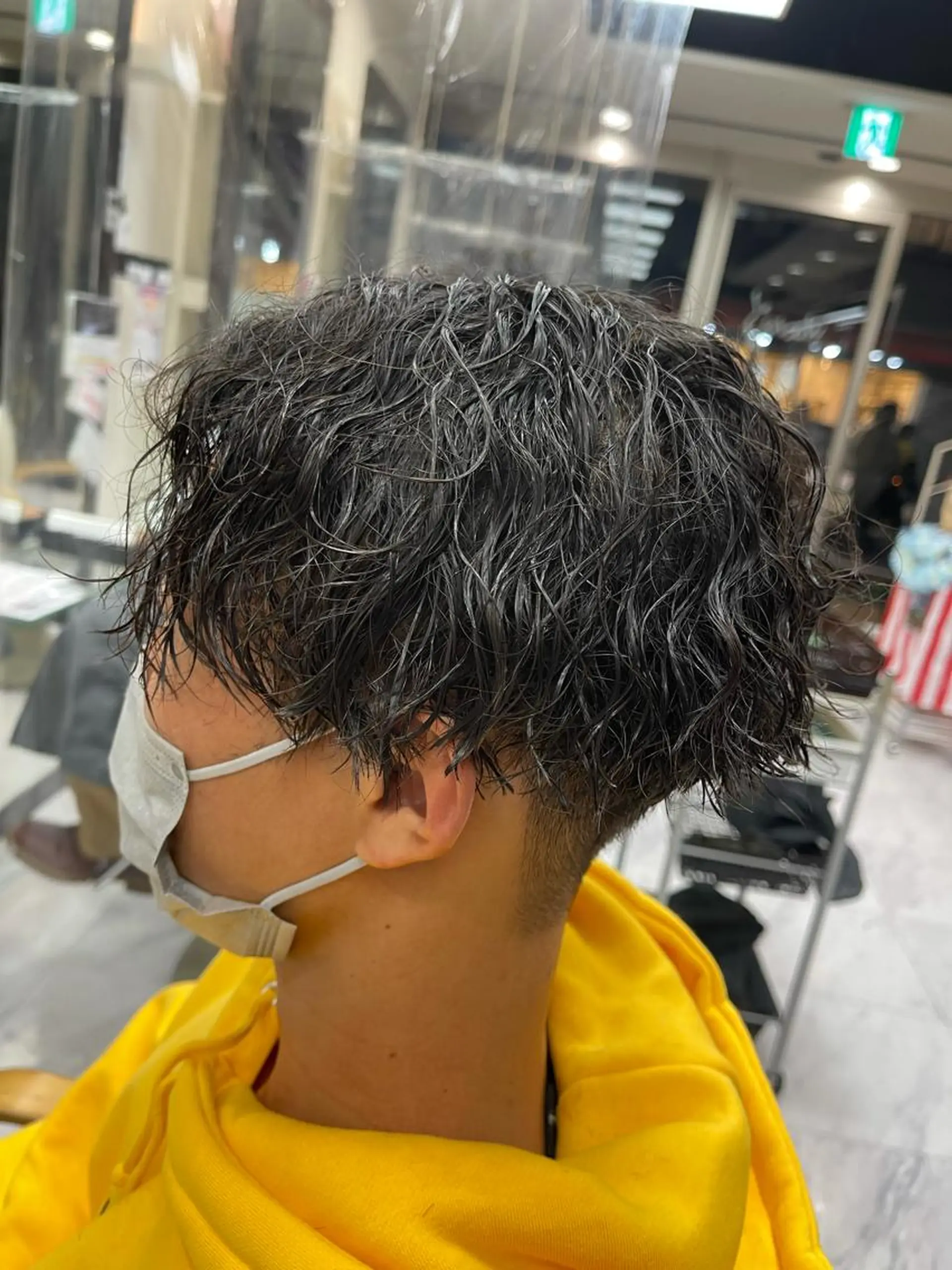 ショート パーマ メンズ カット パーマ トリートメント ✨メンズ支持率no1 野上✨のヘアスタイル