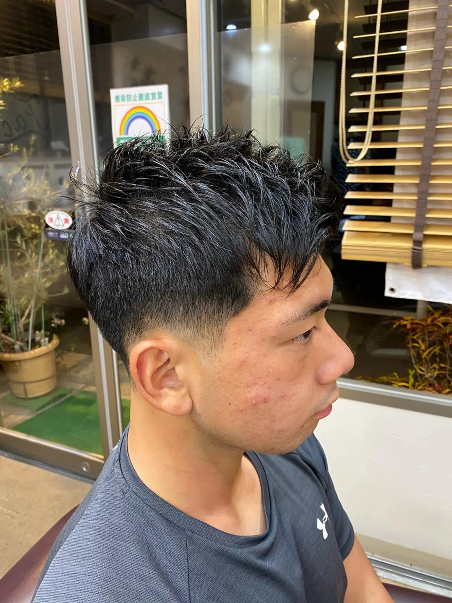 ショート メンズ 浅見 天翔のヘアスタイル