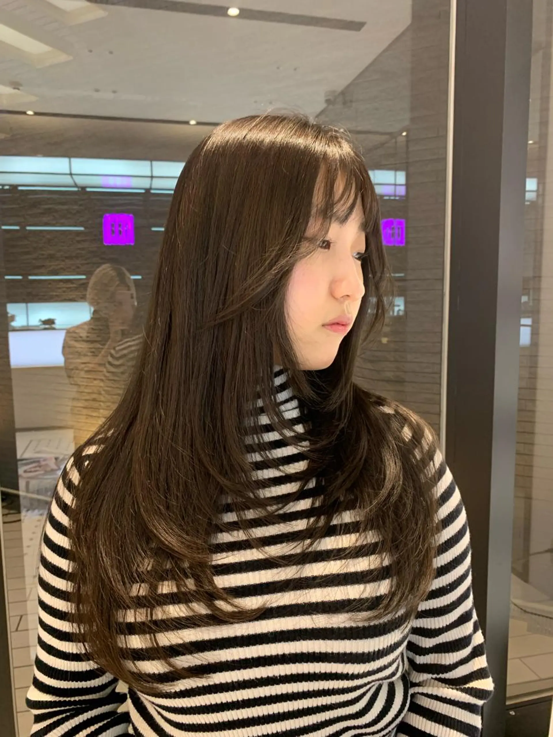 ロング レイヤーカット keen吉祥寺所属・🎀ハイトーンカラー ☆彡SAYAのヘアスタイル