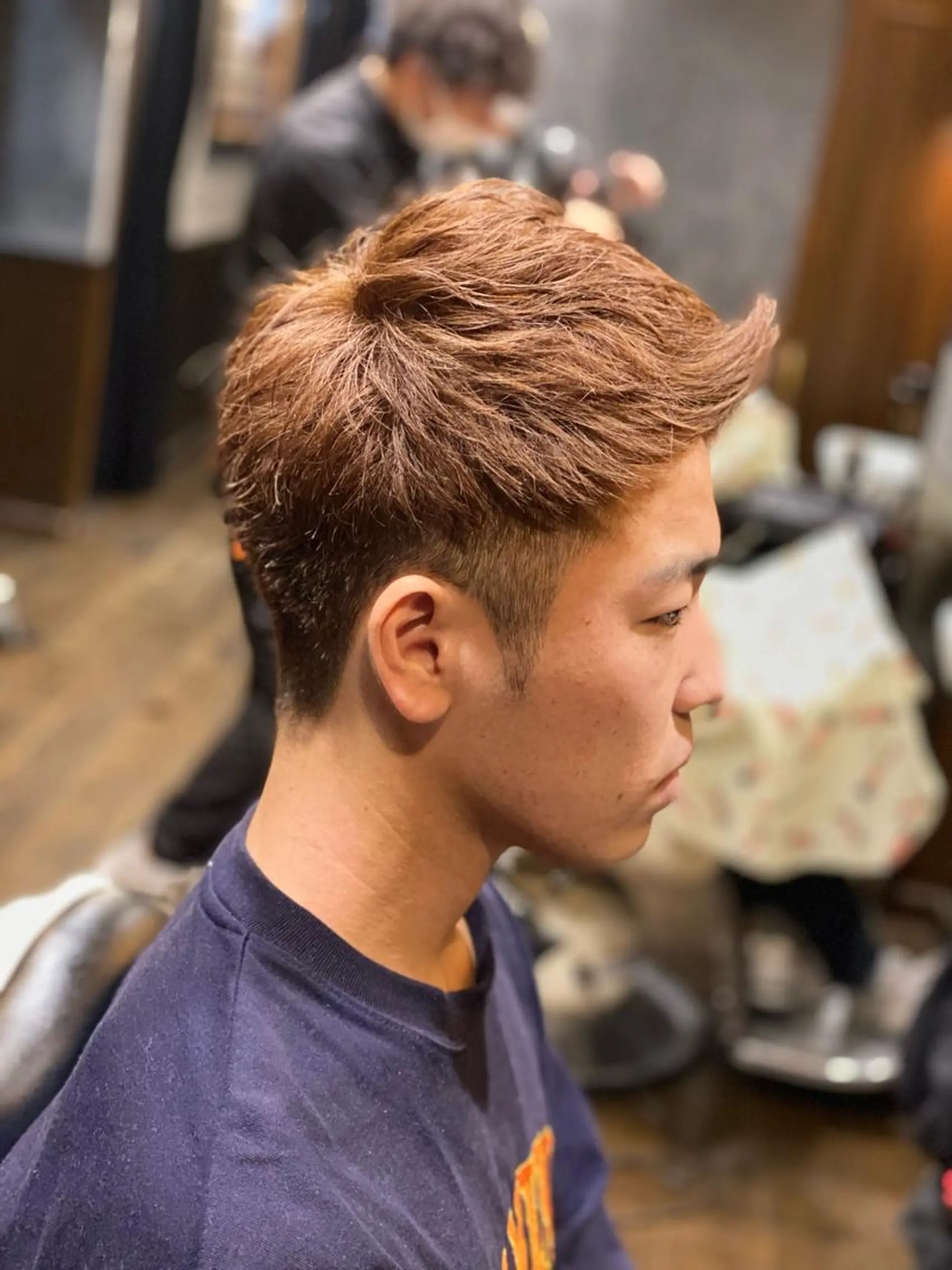 ショート 竹林 烈のヘアスタイル