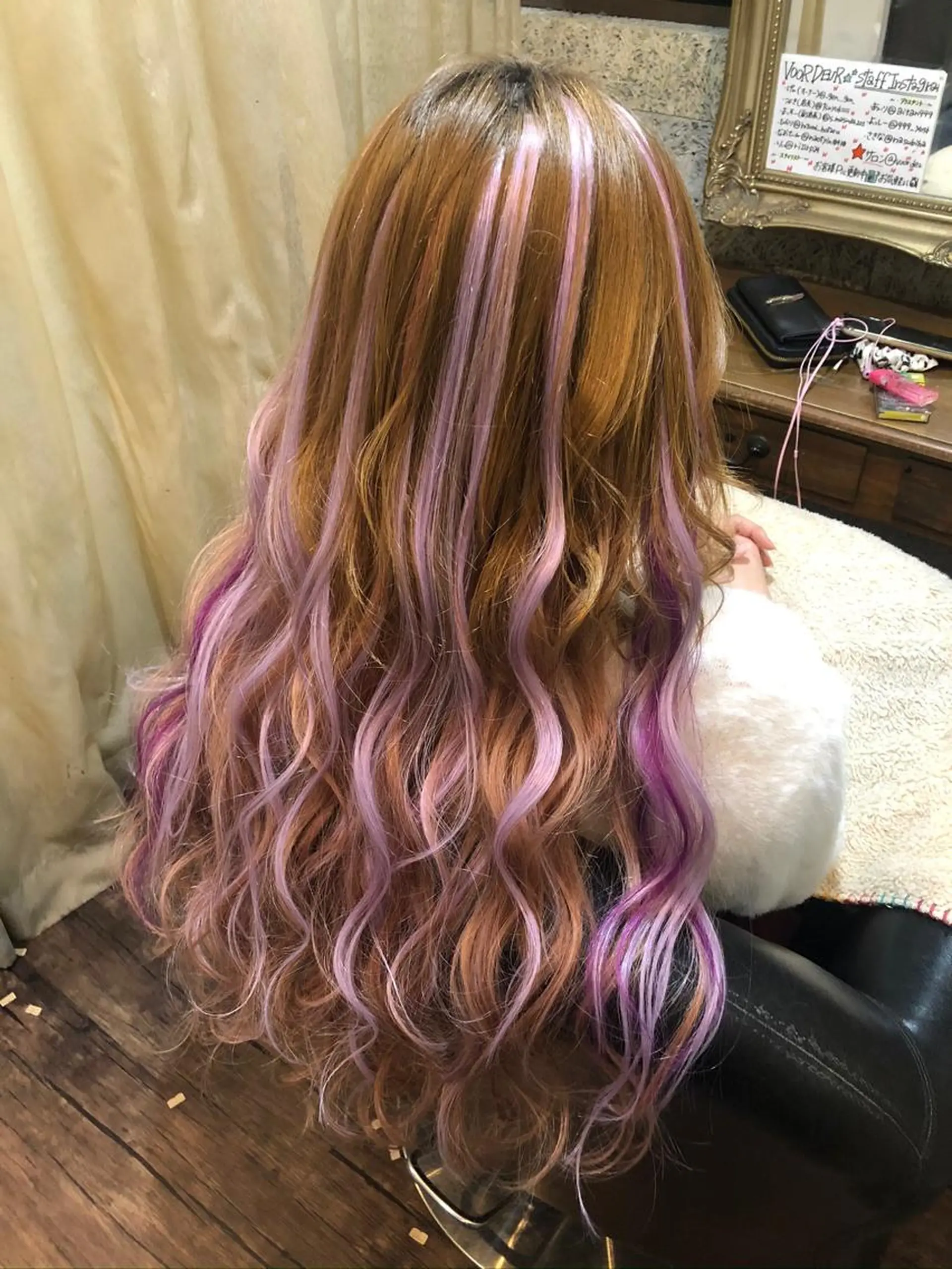 ロング カラー ヘアアレンジ Femme woman所属・Femme ♡AIRIのヘアスタイル