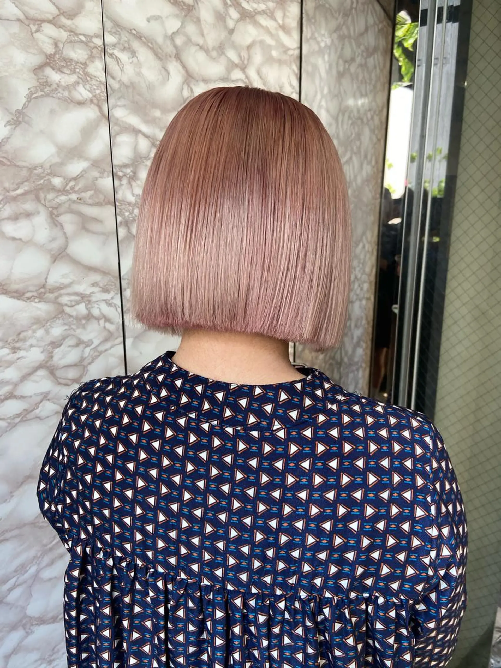 ショート ヘアカラー トリートメント ヘアセット 地毛風艶カラー🌿 喜多夏海のヘアスタイル