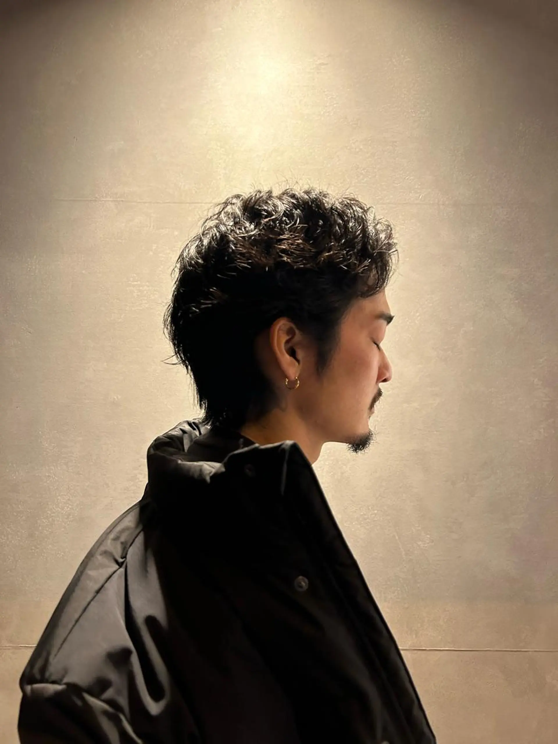 ショート パーマ メンズ パーマ メンズヘア/透明感 カラー/ayatoのヘアスタイル